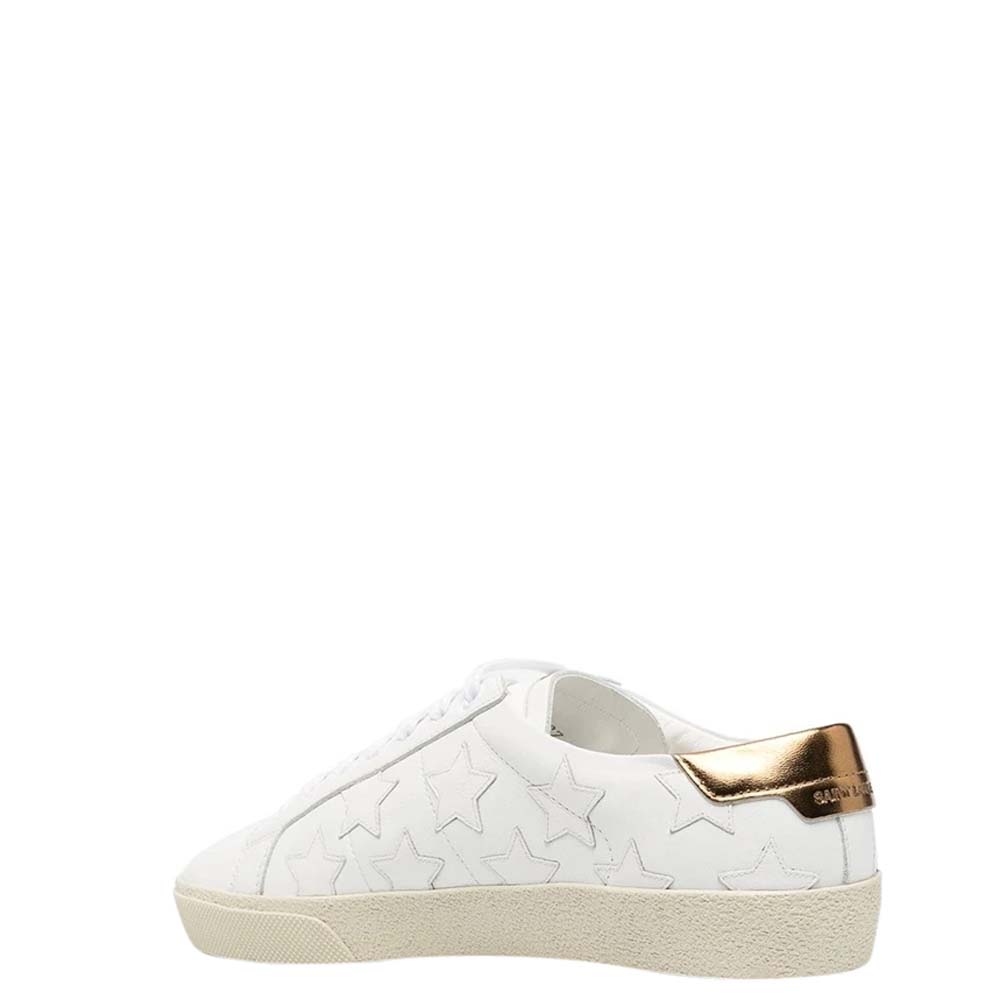 

Saint Laurent Paris White Court Classic Sneakers Size EU