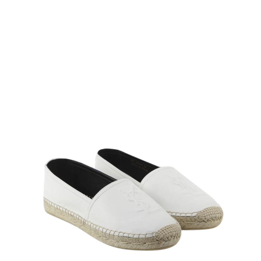 

Saint Laurent Paris White Espadrilles Size EU