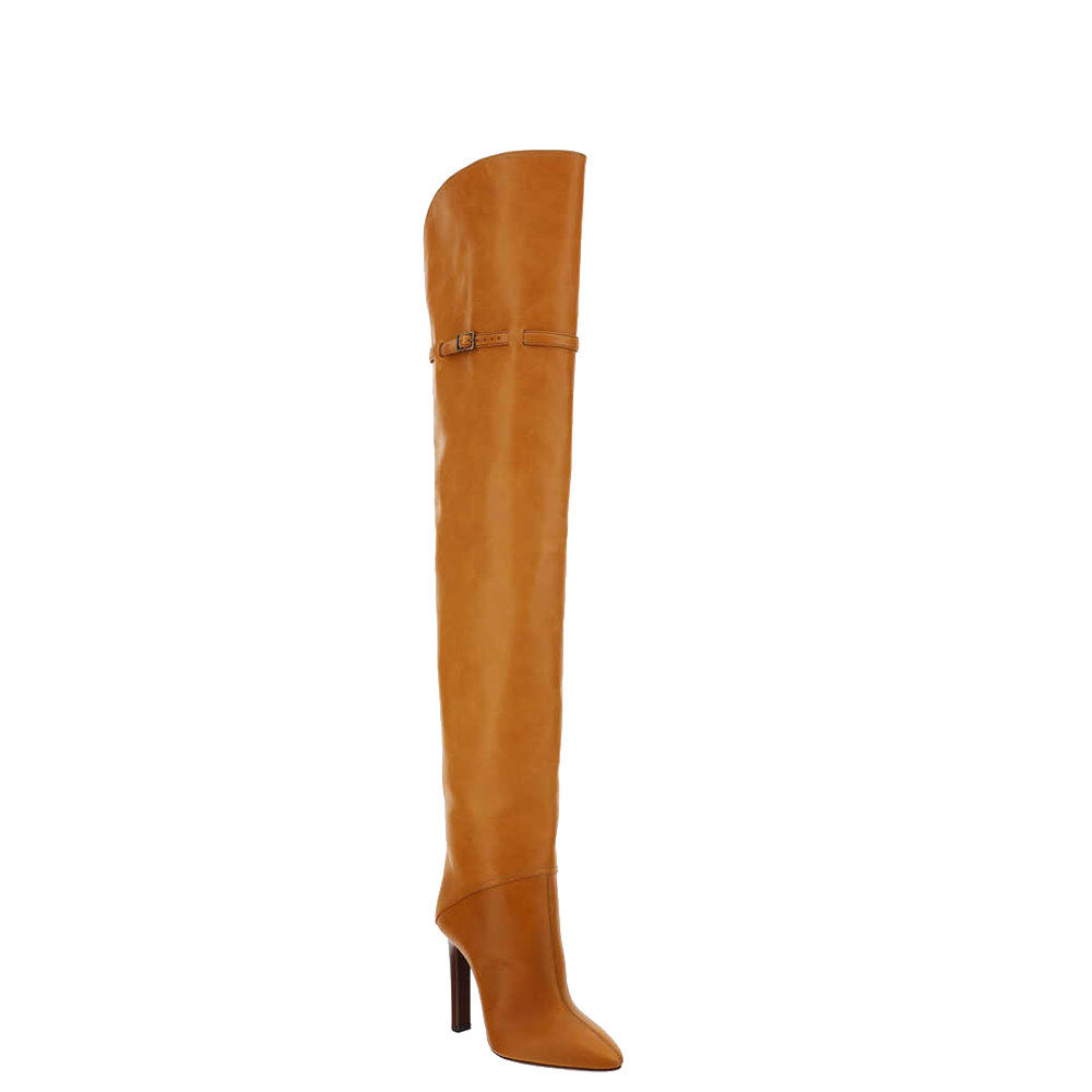 

Saint Laurent Paris Brown Leather Boots Size IT
