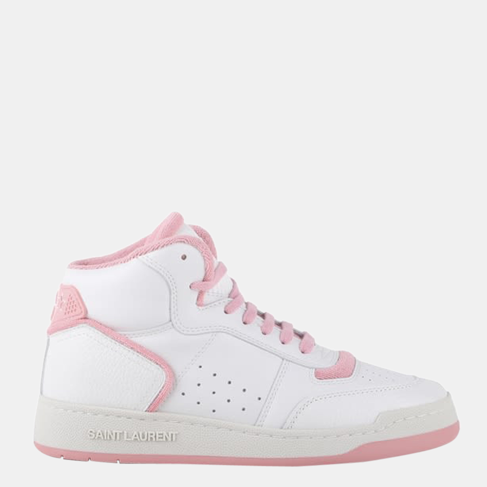

Saint Laurent White/Pink SL/80 Sneaker Size EU