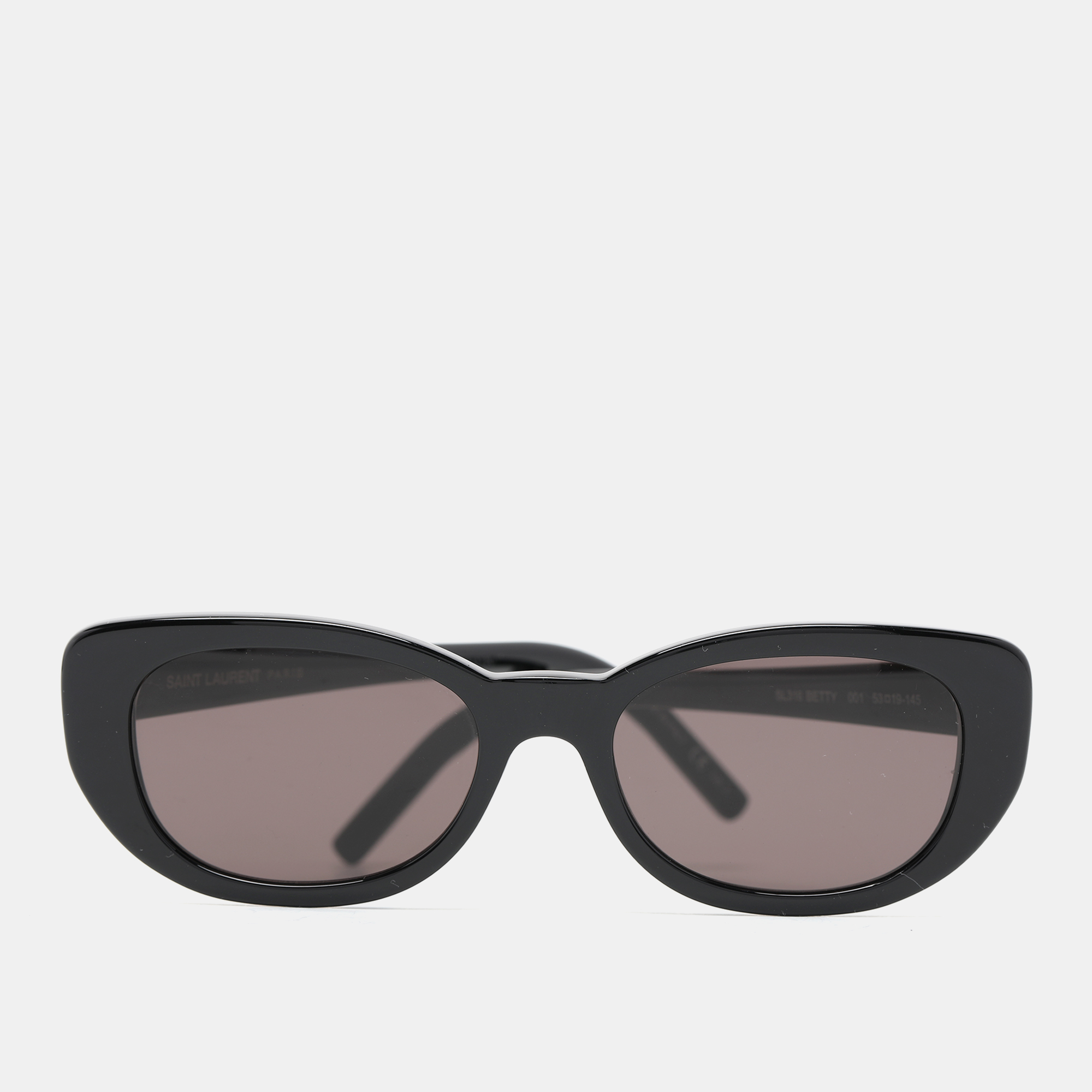 Pre-owned Saint Laurent Black Sl 316 Betty Cat Eye Sunglasses