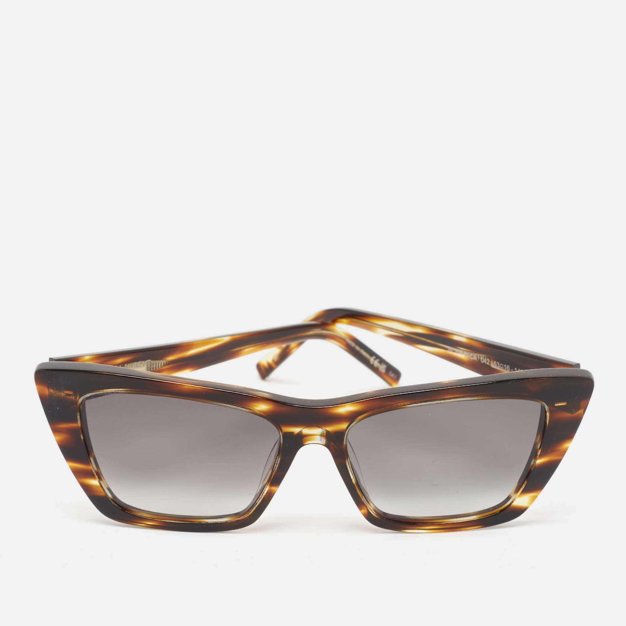 

Saint Laurent Tortoise Shell/Grey Gradient SL276 Rectangle Sunglasses