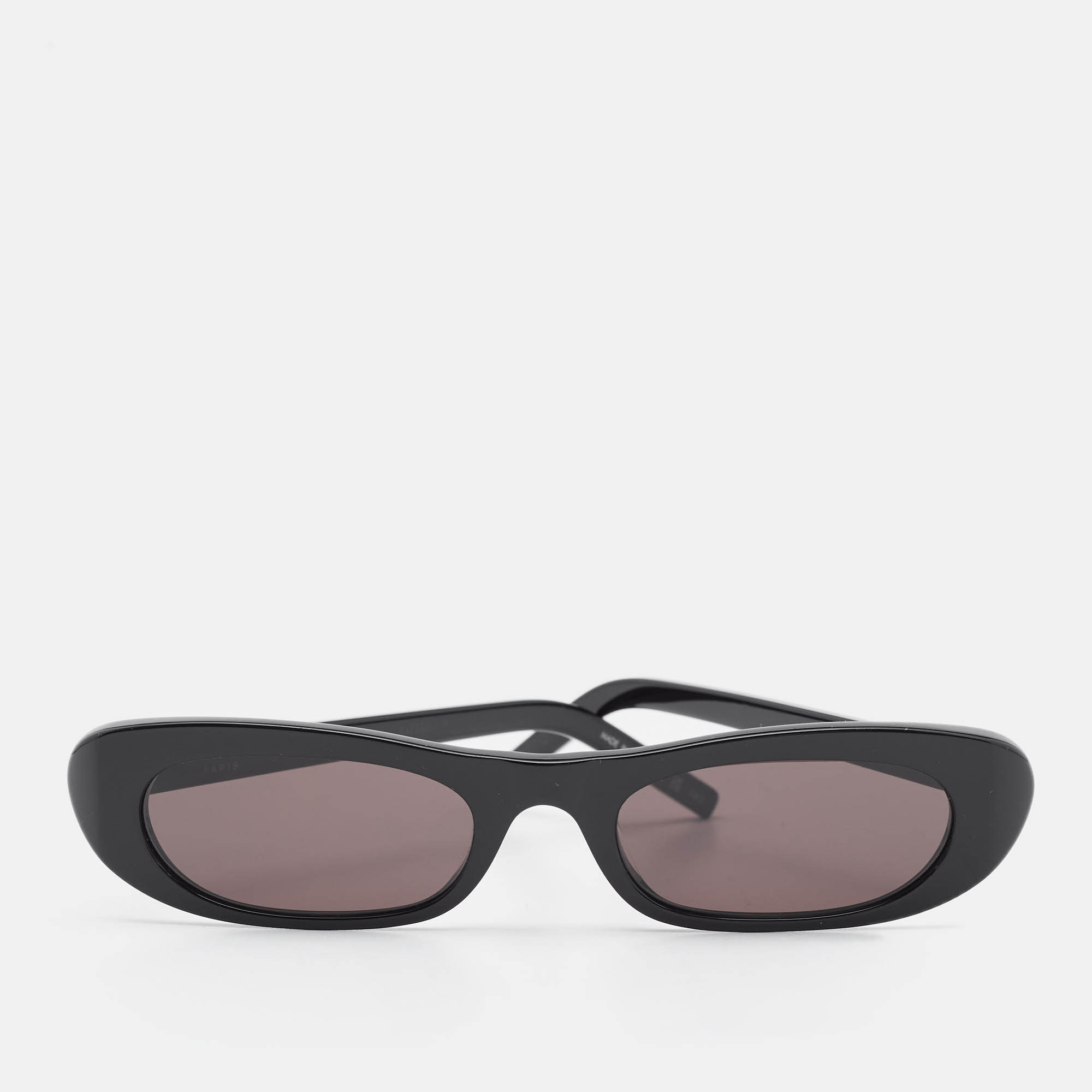 

Saint Laurent Black SL 557 Shade Oval Sunglasses