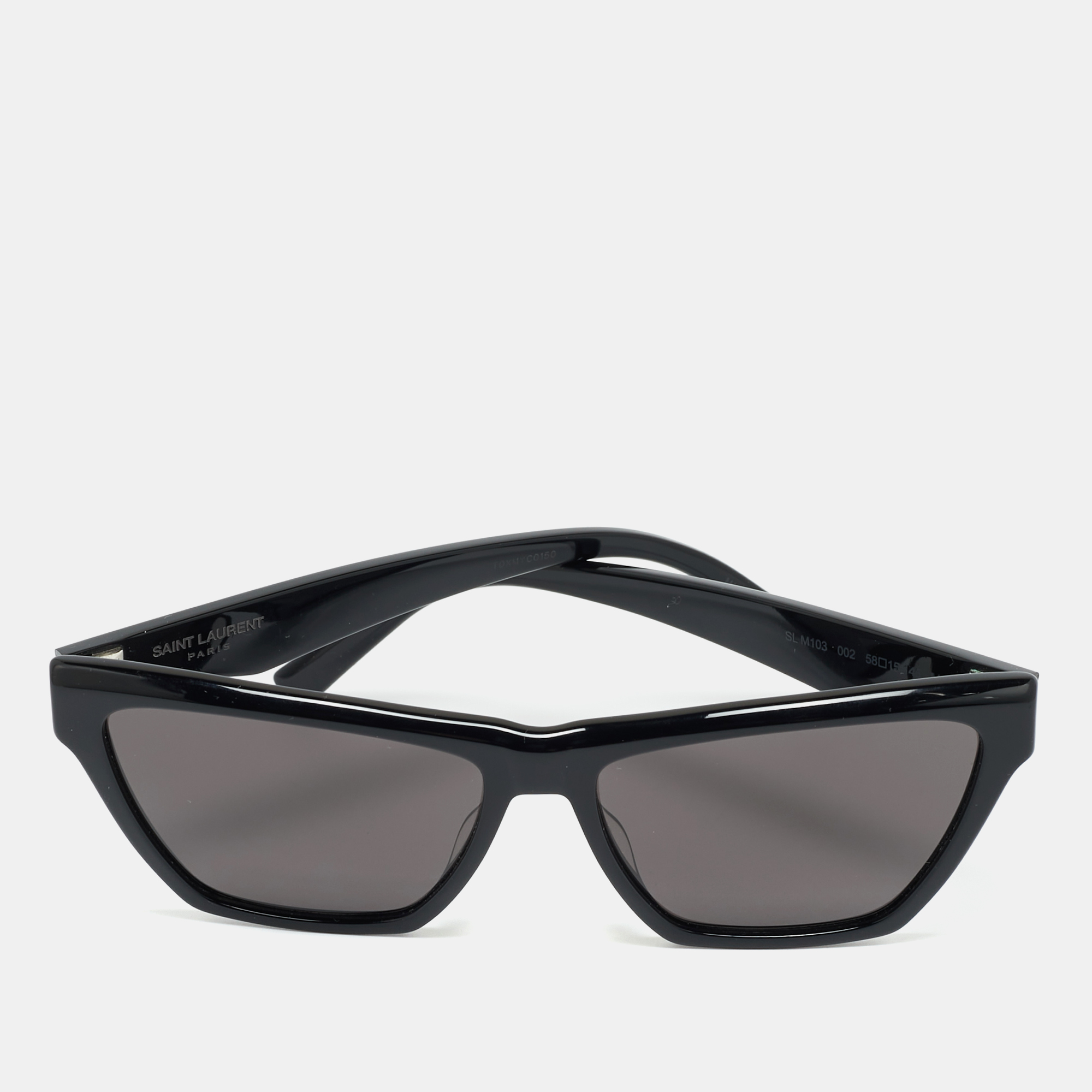 

Saint Laurent Black SL M103 Cat Eye Sunglasses