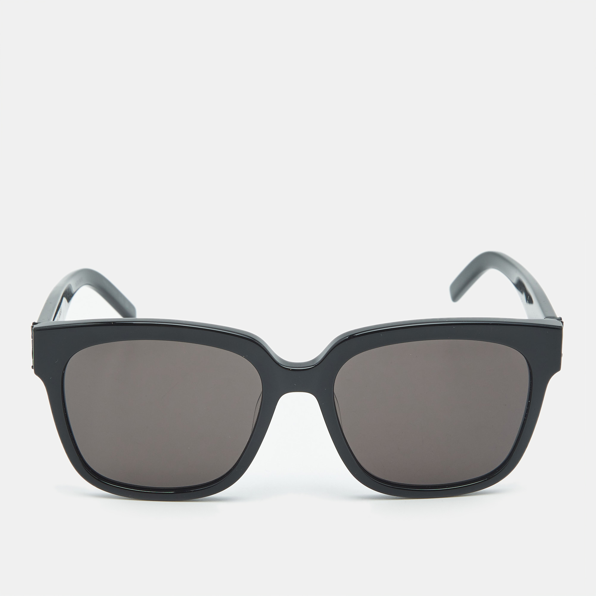 

Saint Laurent Black SL M40 Monogram Square Sunglasses