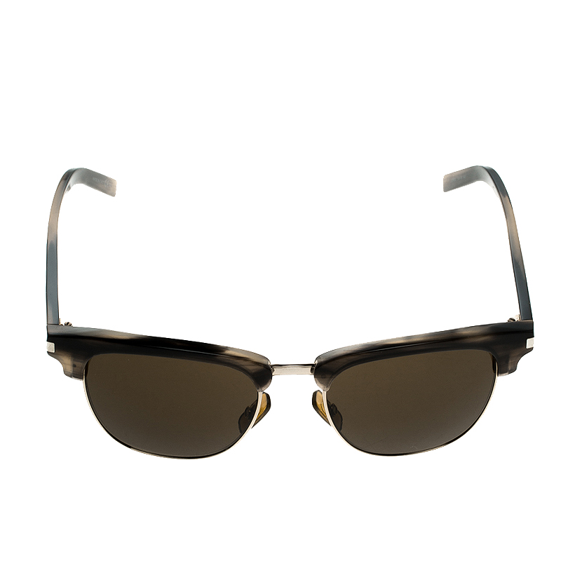 

Saint Laurent Paris Brown SL83 2QREC Wayfarer Sunglasses