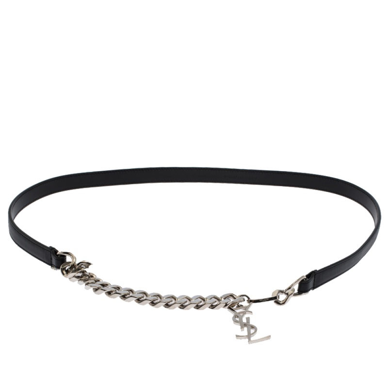 saint laurent chain belt