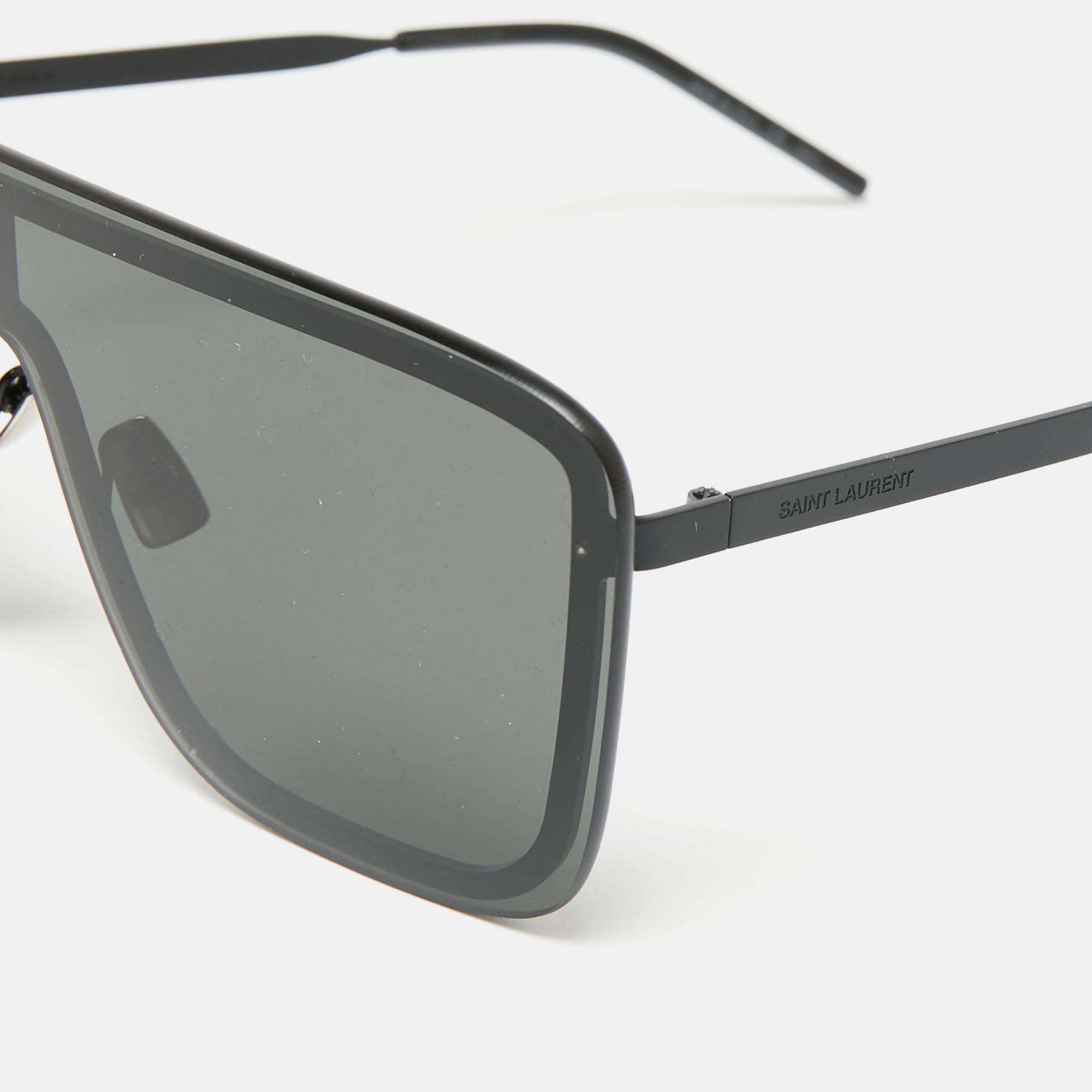 

Saint Laurent Black SL364 MASK Oversized Sunglasses