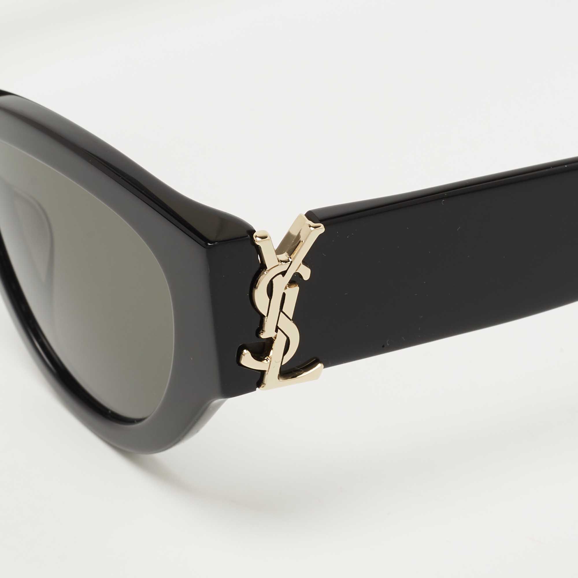 

Saint Laurent Black SL M94 Cat Eye Sunglasses