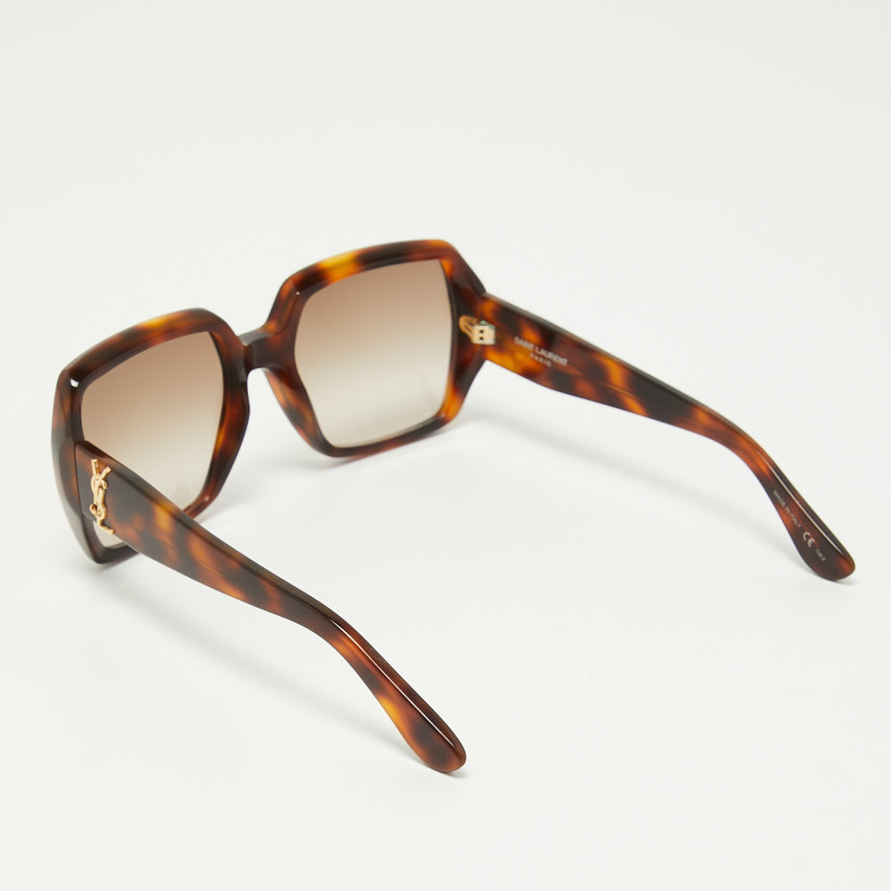 

Saint Laurent Brown SL M2 005 Square Sunglasses