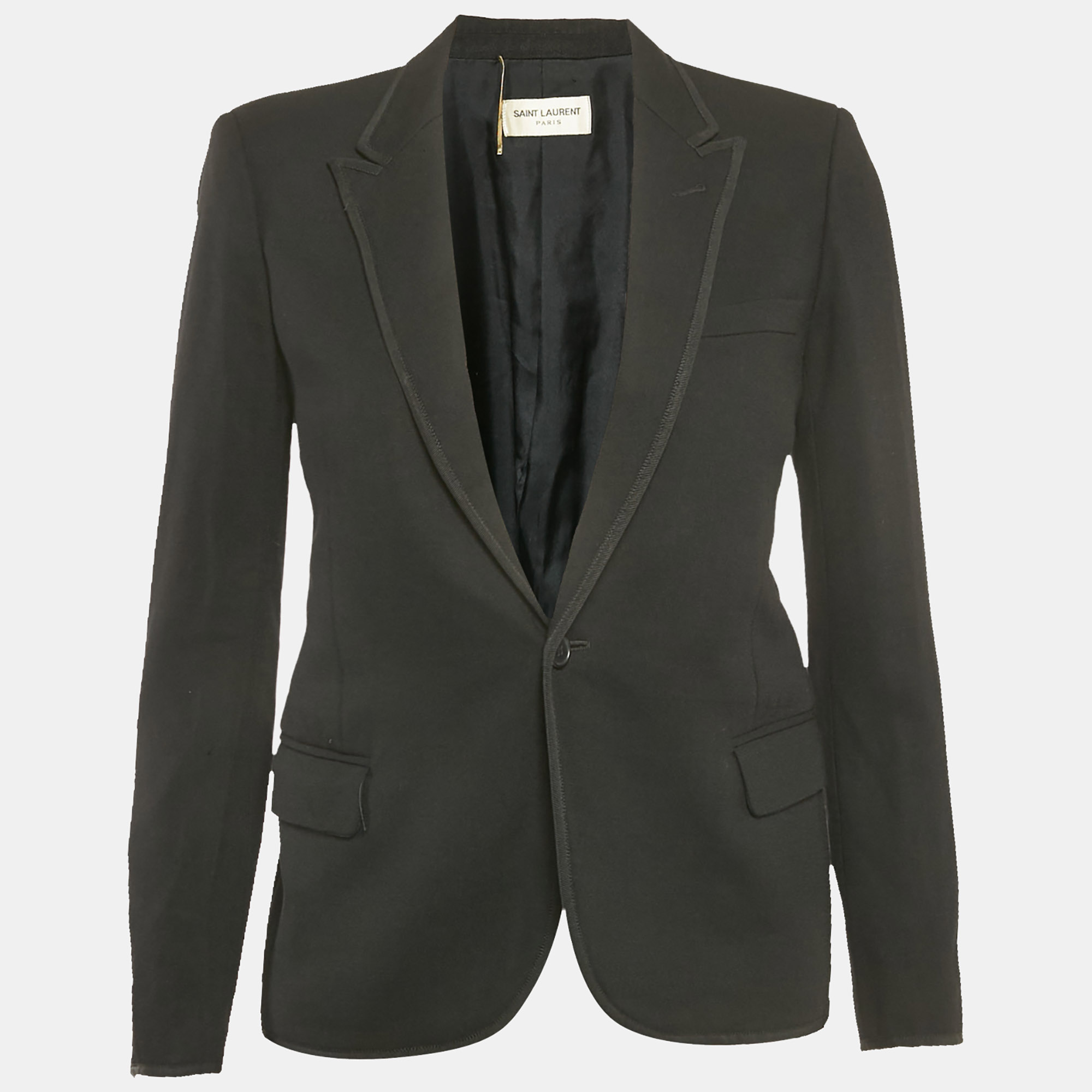 

Saint Laurent Black Wool Blazer S