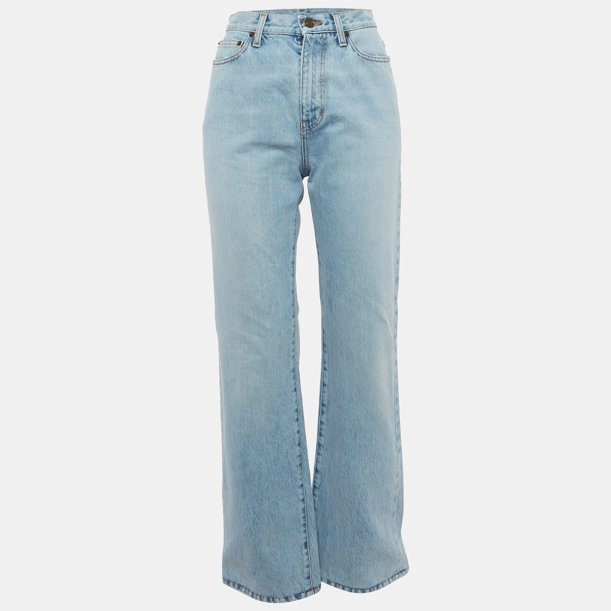 

Saint Laurent Blue Denim Regular Fit Jeans M