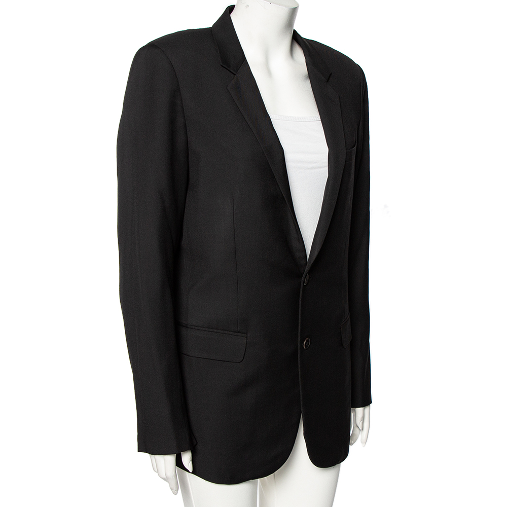 

Saint Laurent Black Wool Single Breasted Blazer