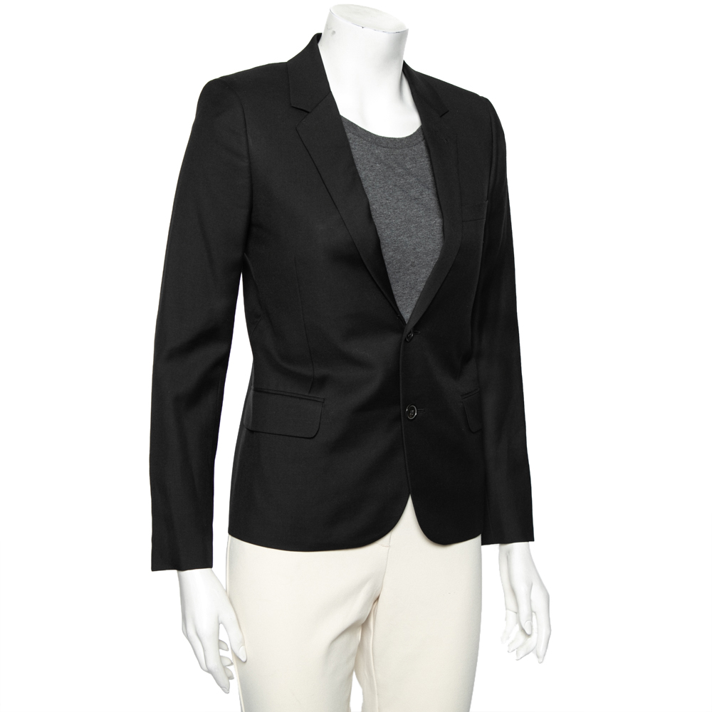 

Saint Laurent Black Wool Single Breasted Blazer