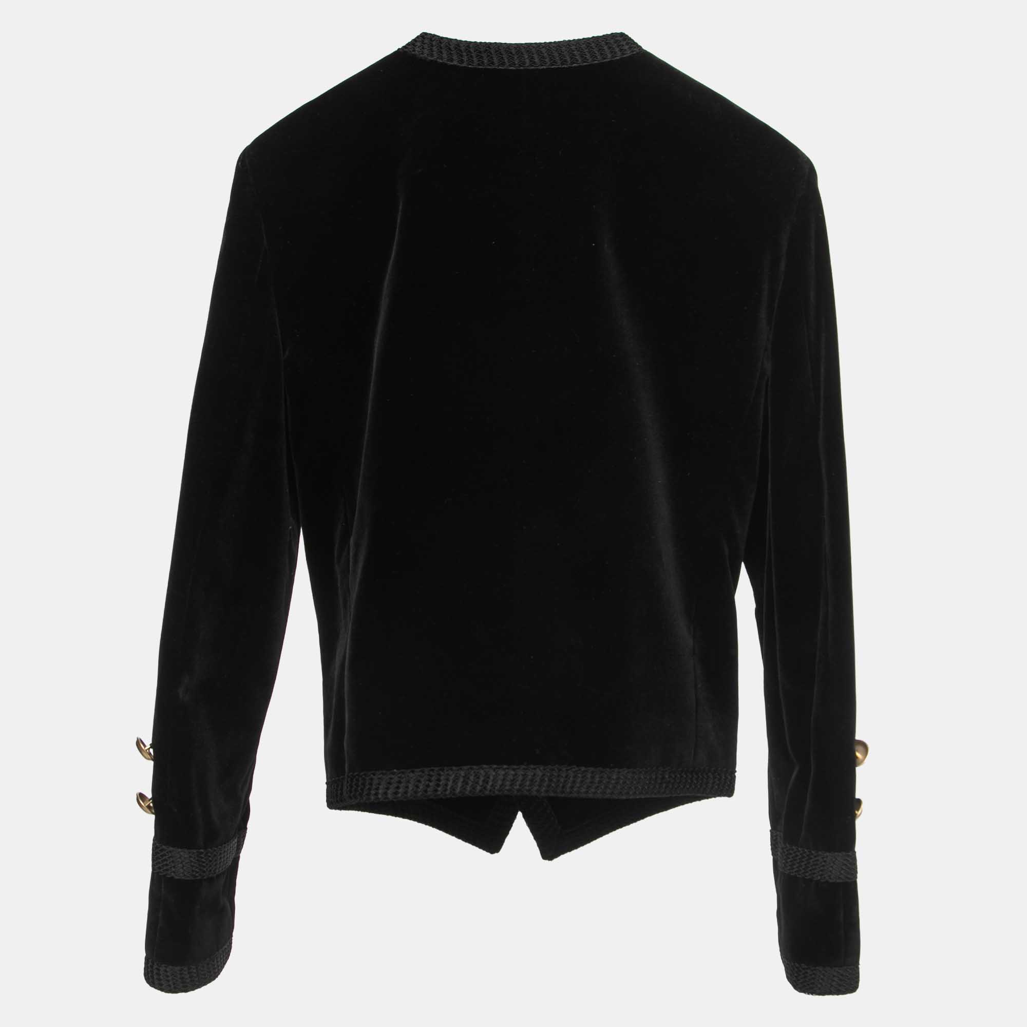 

Saint Laurent Black Velvet Blazer