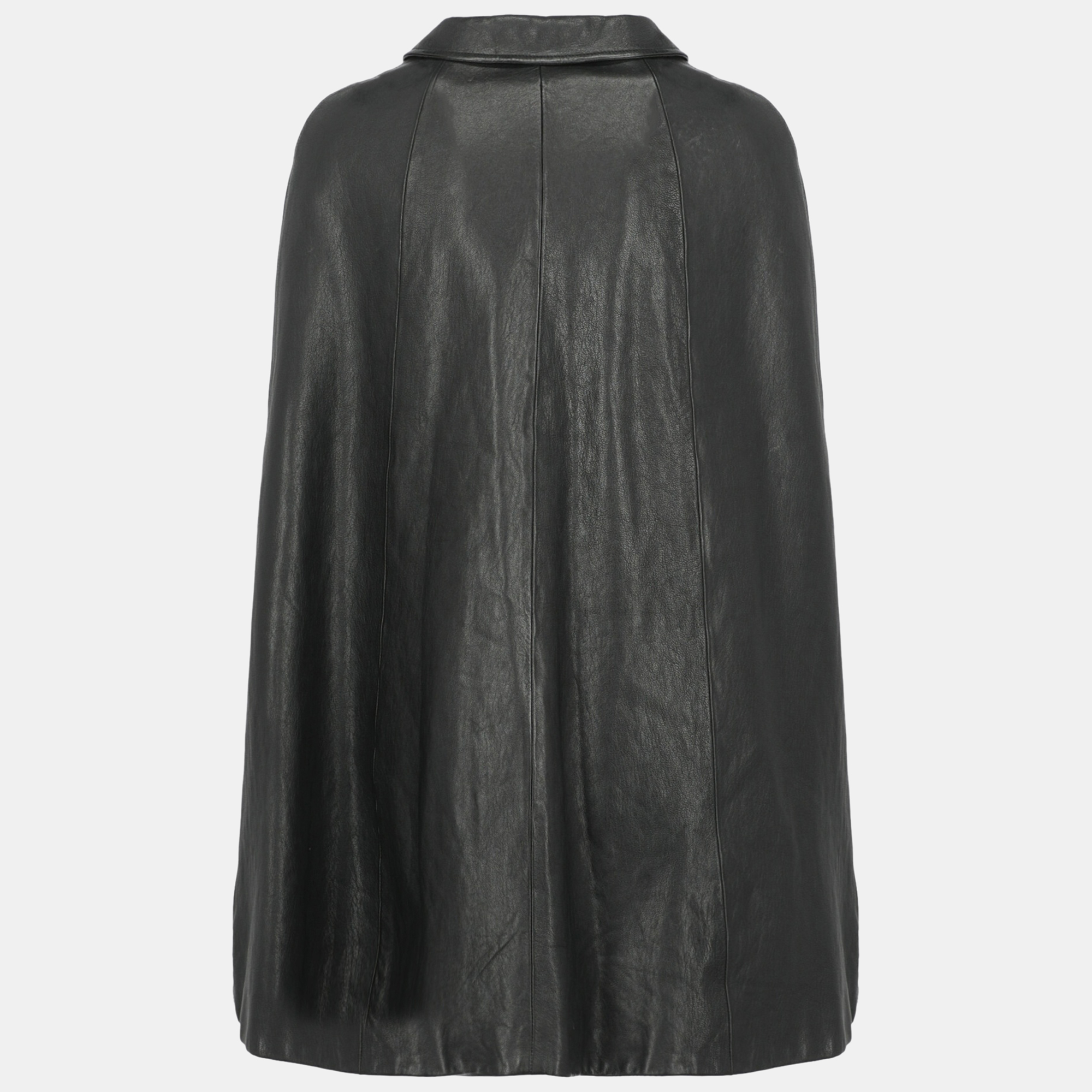 

Saint Laurent Women's Leather Cape - Black
