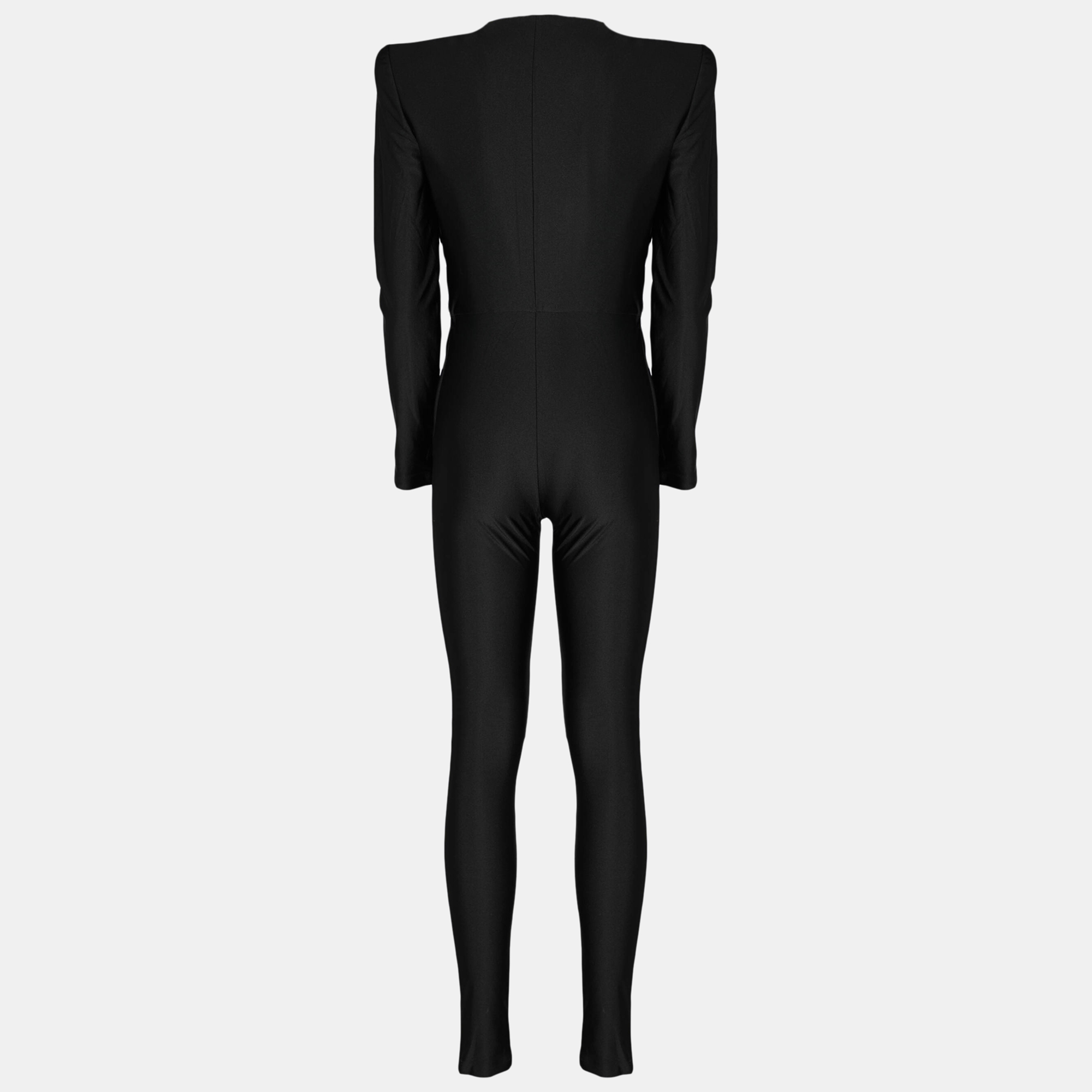 

Saint Laurent Women' Synthetic Fibers Jumpsuit - Black