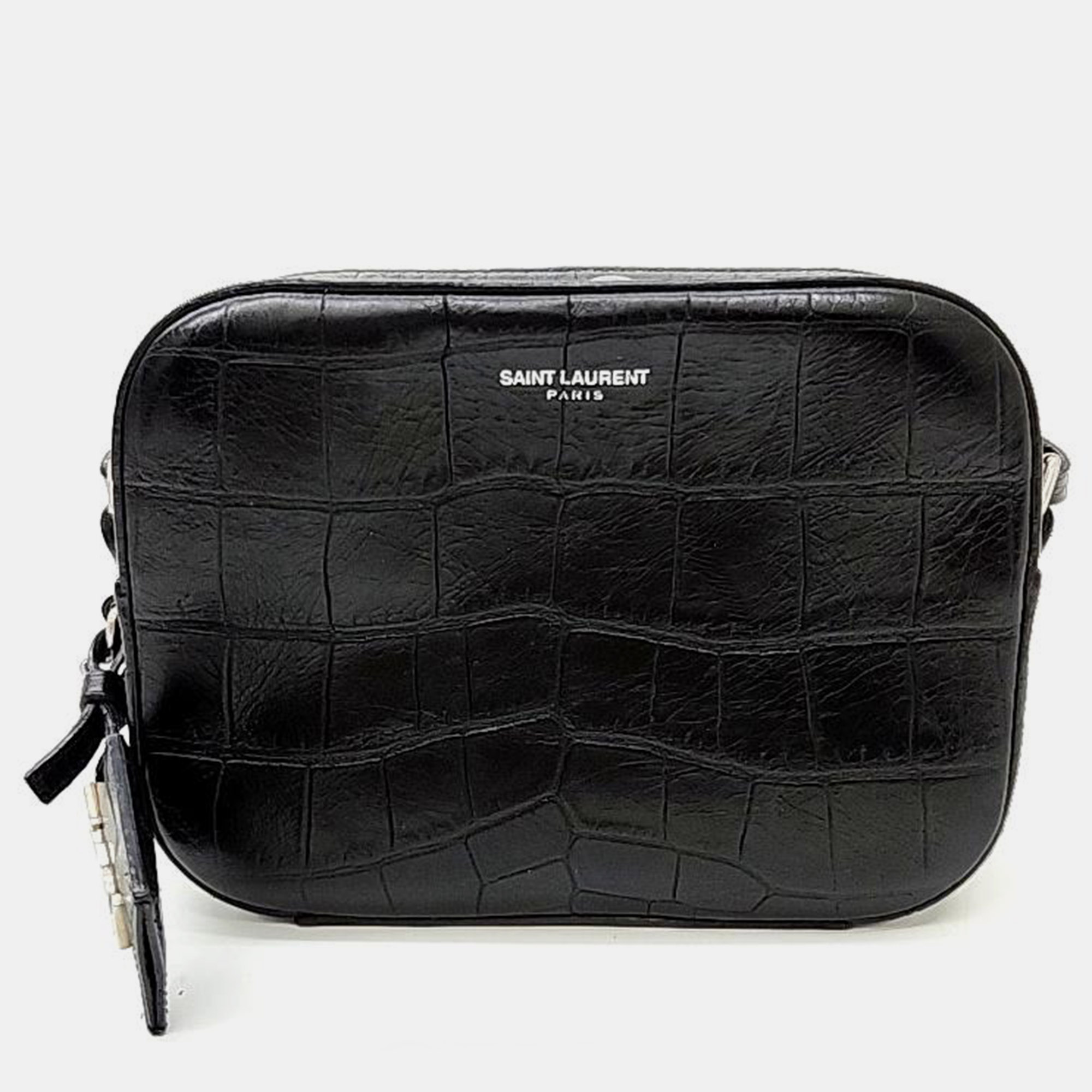 

Saint Laurent Mini Crossbody Bag, Black