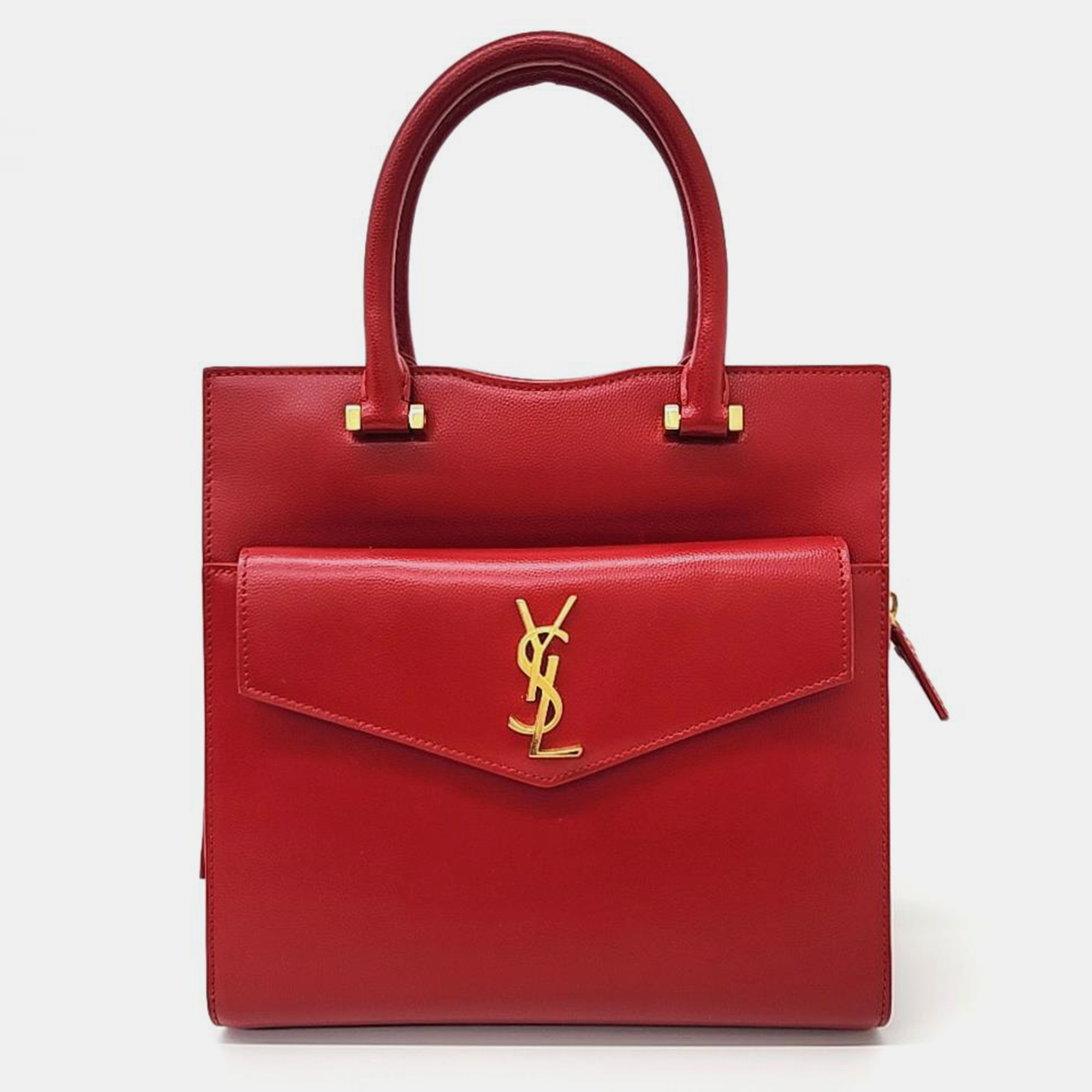 

Saint Laurent Uptown Small Bag, Red