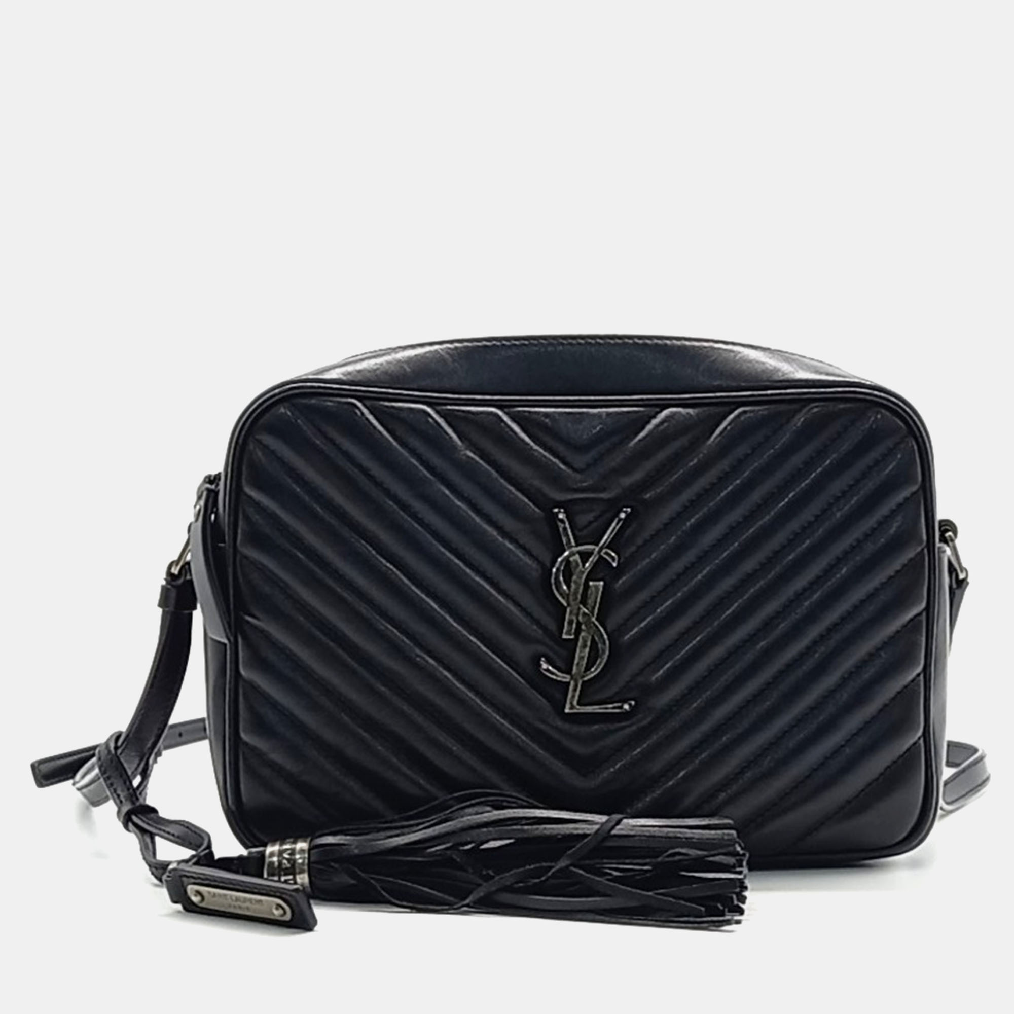 

Saint Laurent Roux Camera Bag, Black