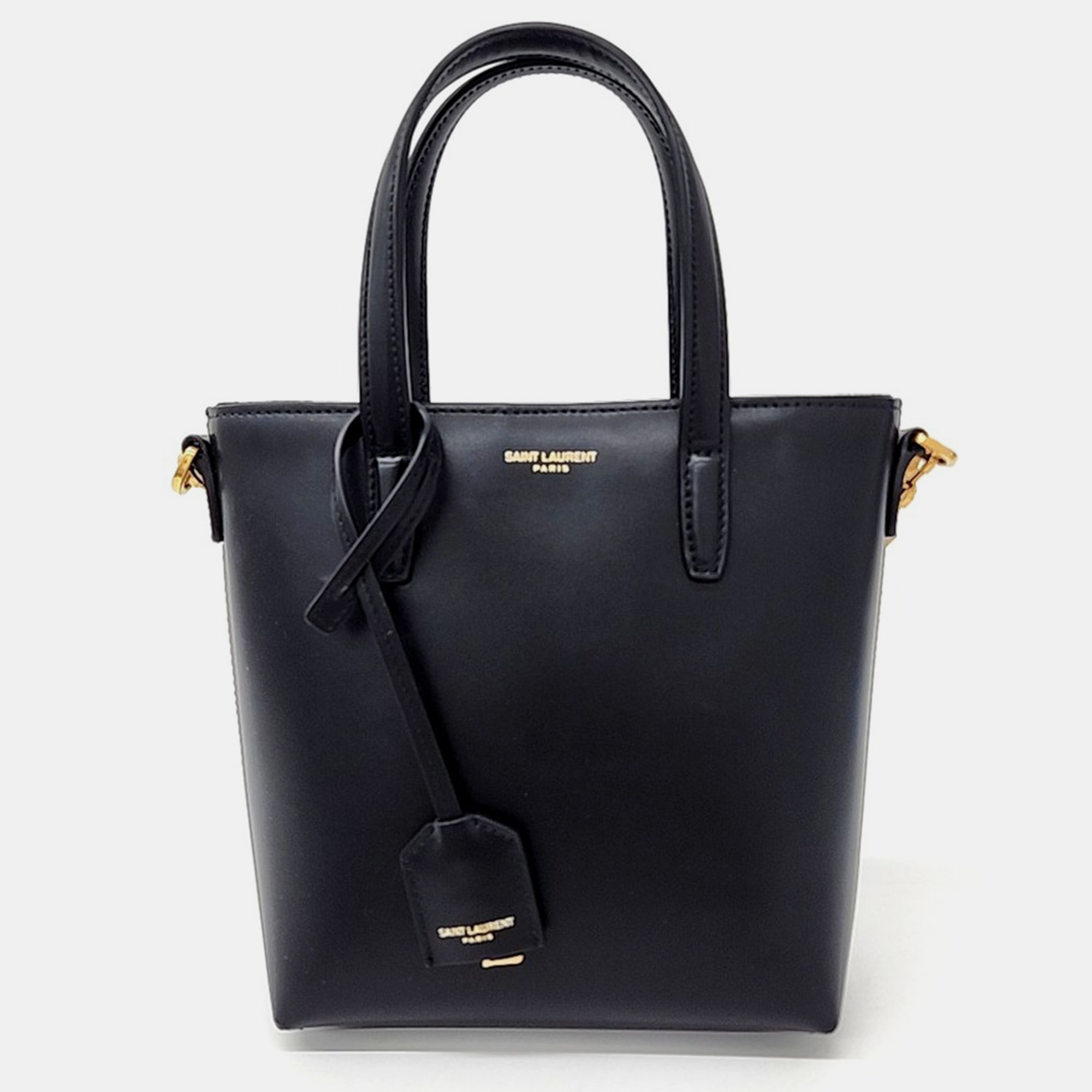 

Saint Laurent Mini Toy Shopper Bag, Black