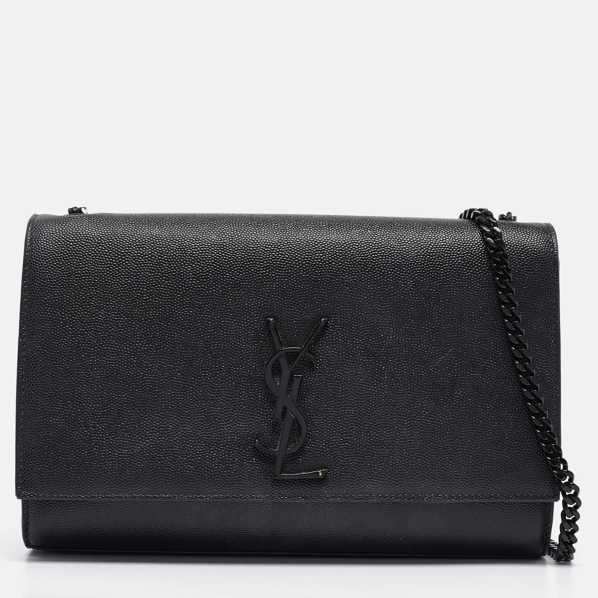 

Saint Laurent Black Leather  Kate Shoulder Bag