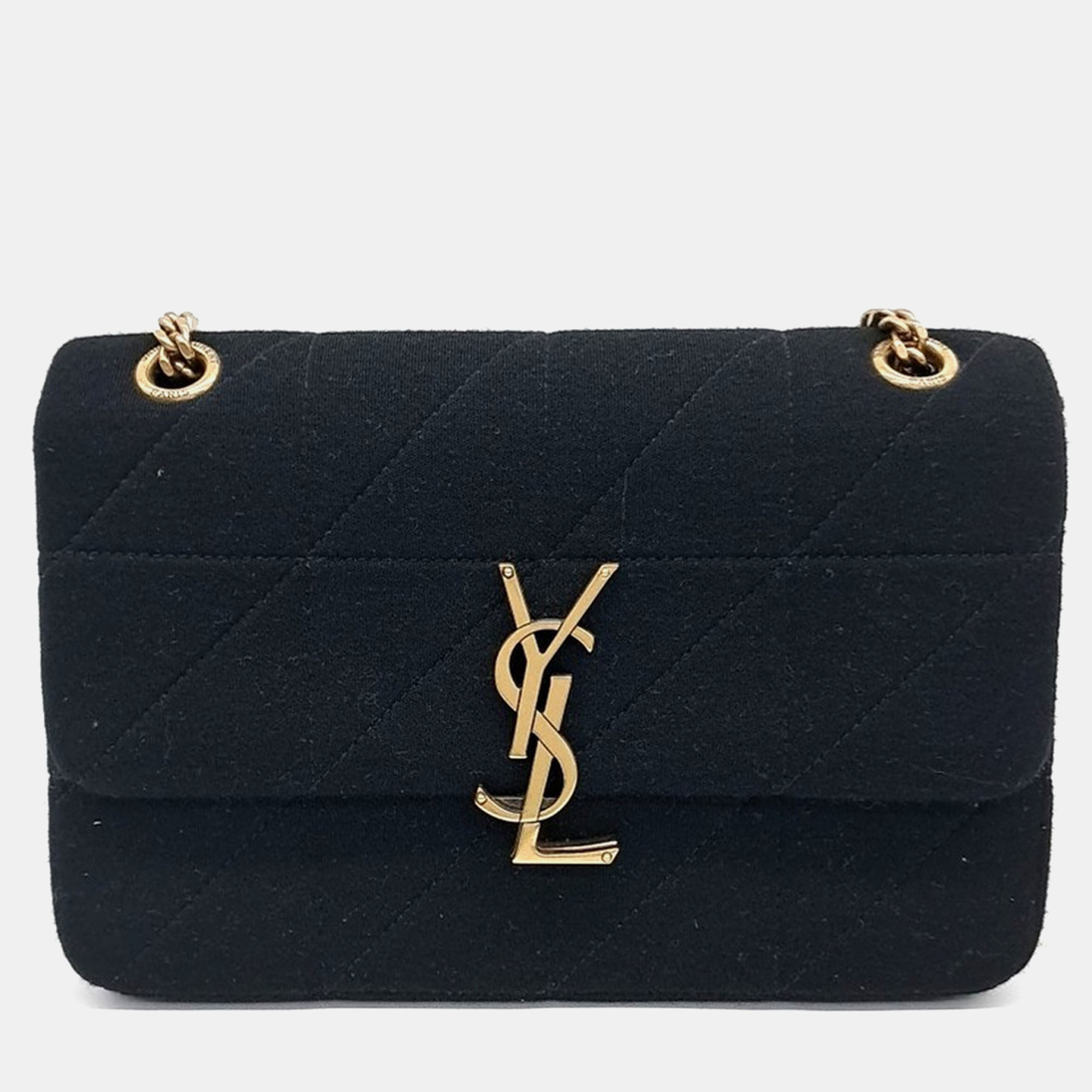 

Saint Laurent Jamie Lock Chain Bag, Black