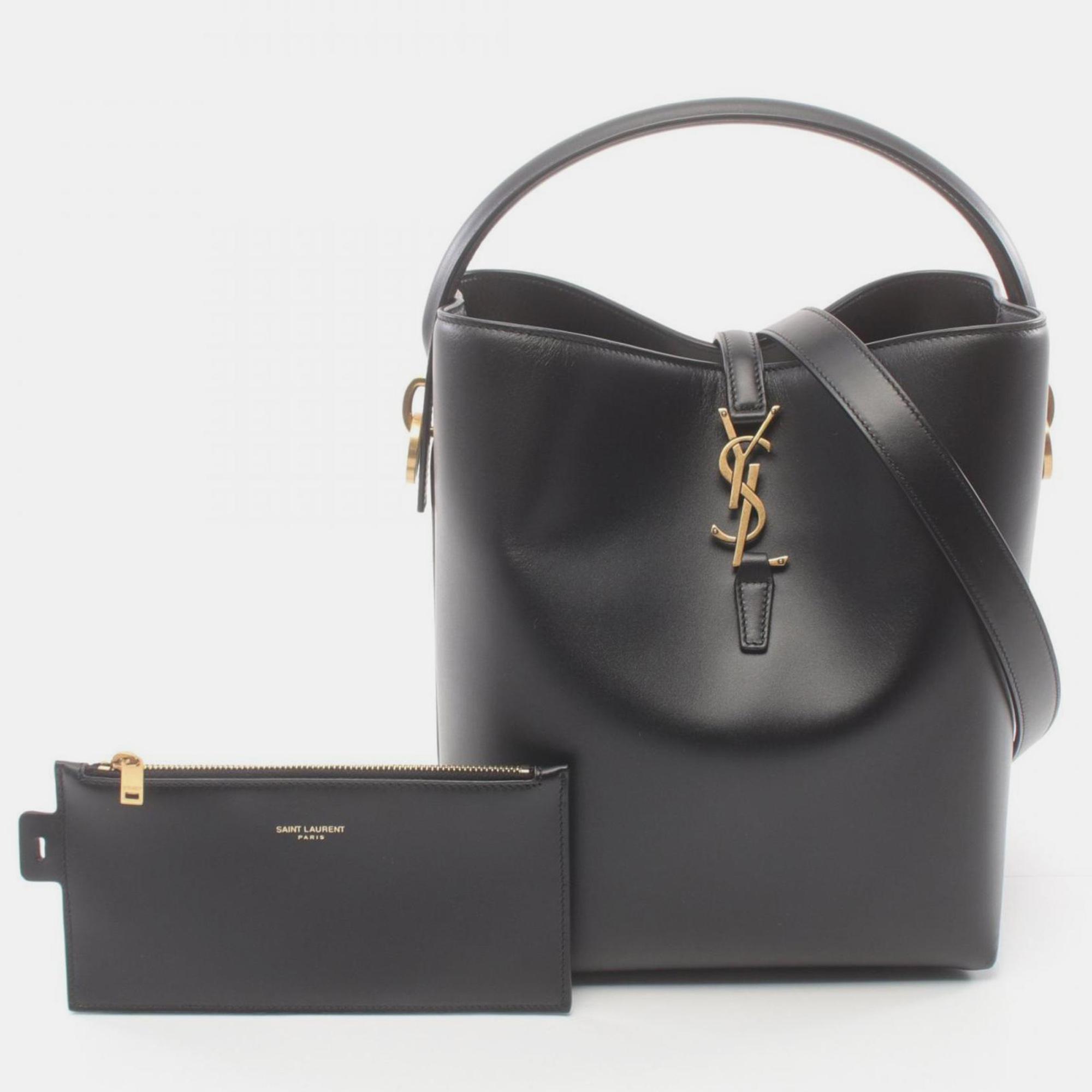 

Saint Laurent Leather Black Le 37 Handbag