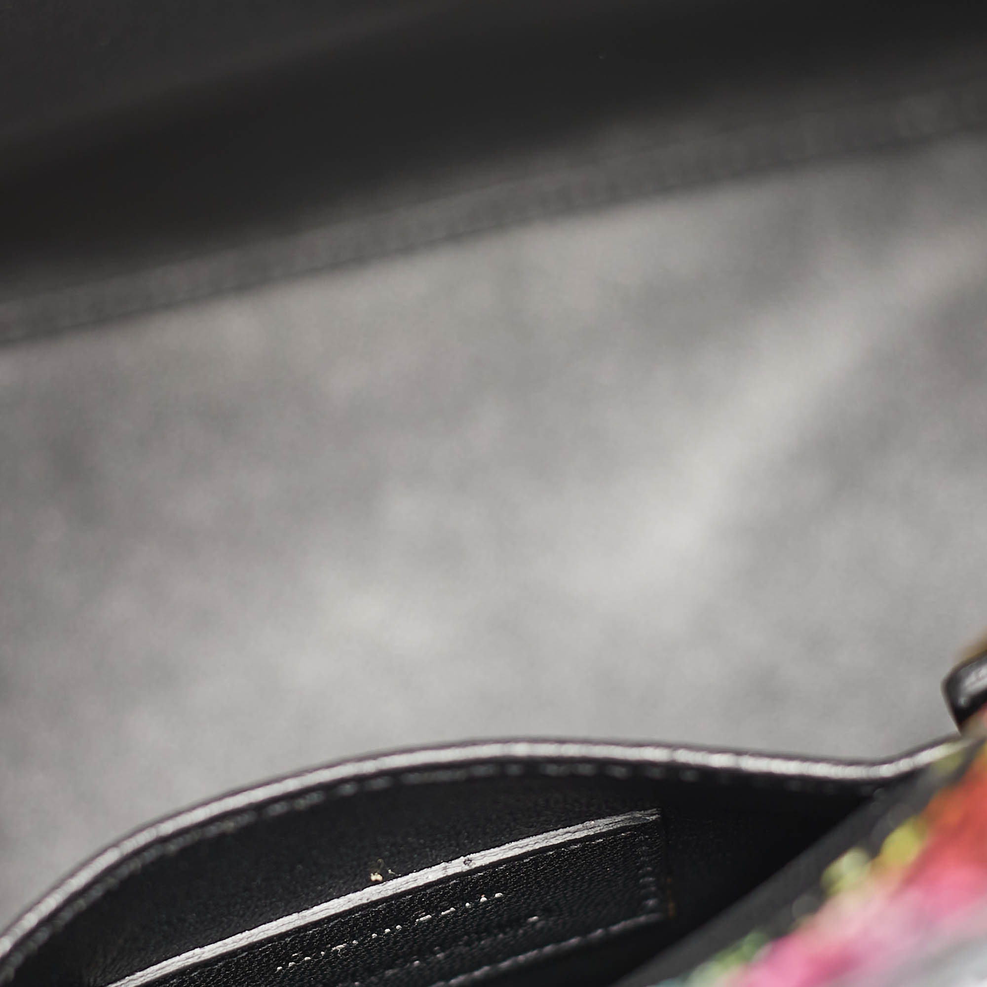 Saint Laurent Multicolor Python Nano Classic Sac De Jour Tote 