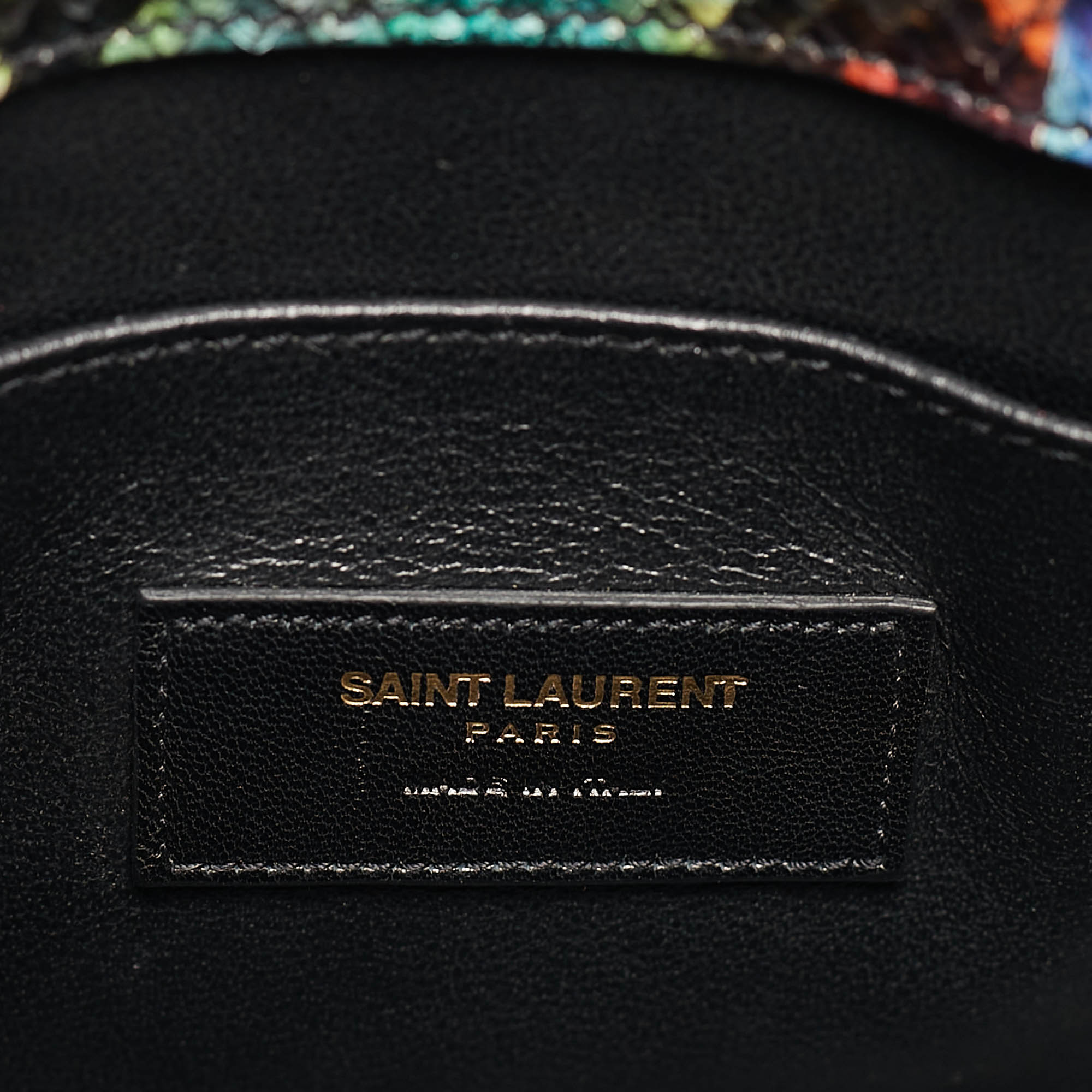 Saint Laurent Multicolor Python Nano Classic Sac De Jour Tote 