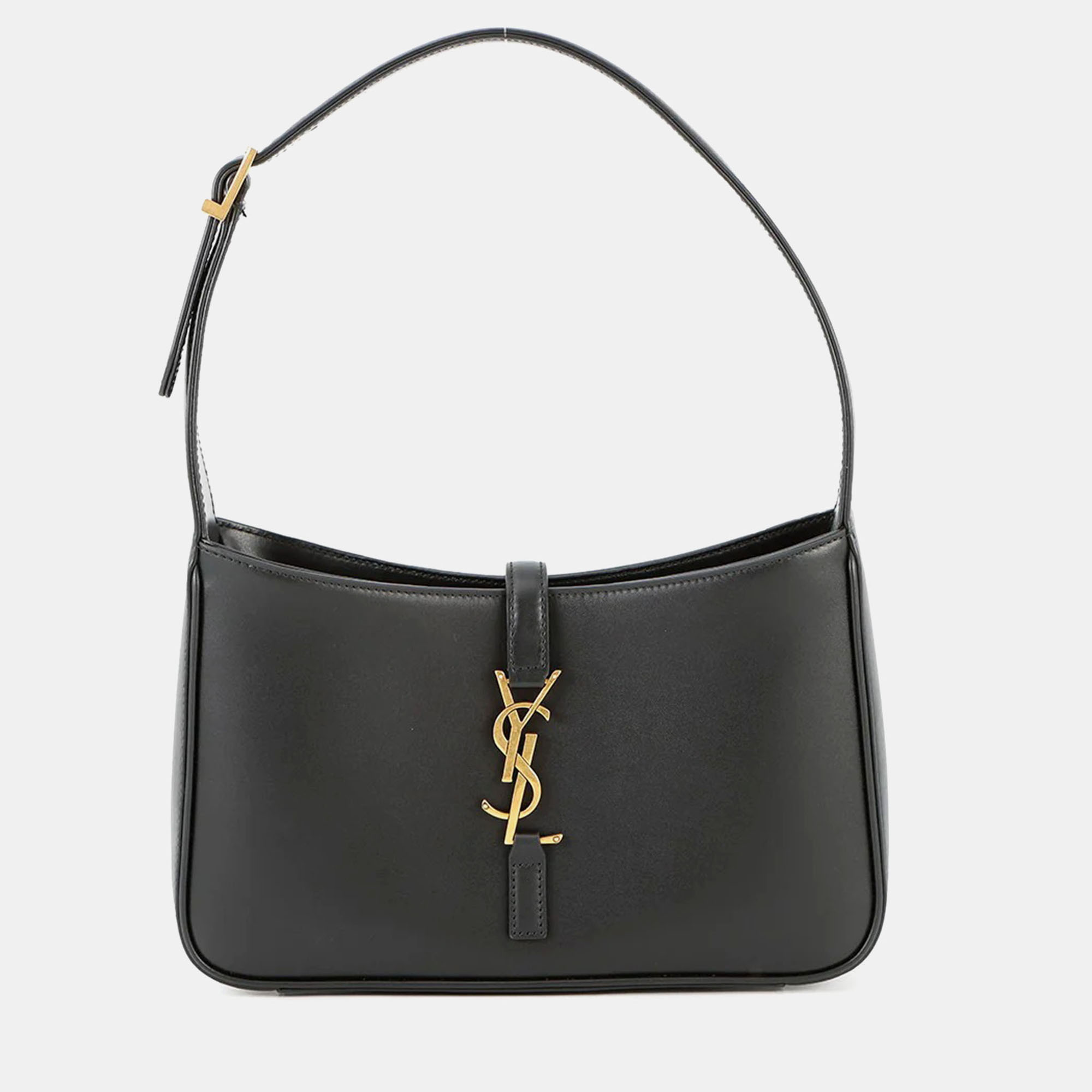 

Saint Laurent Paris Le Cincassette One Shoulder Bag Black Smooth Cowhide Leather