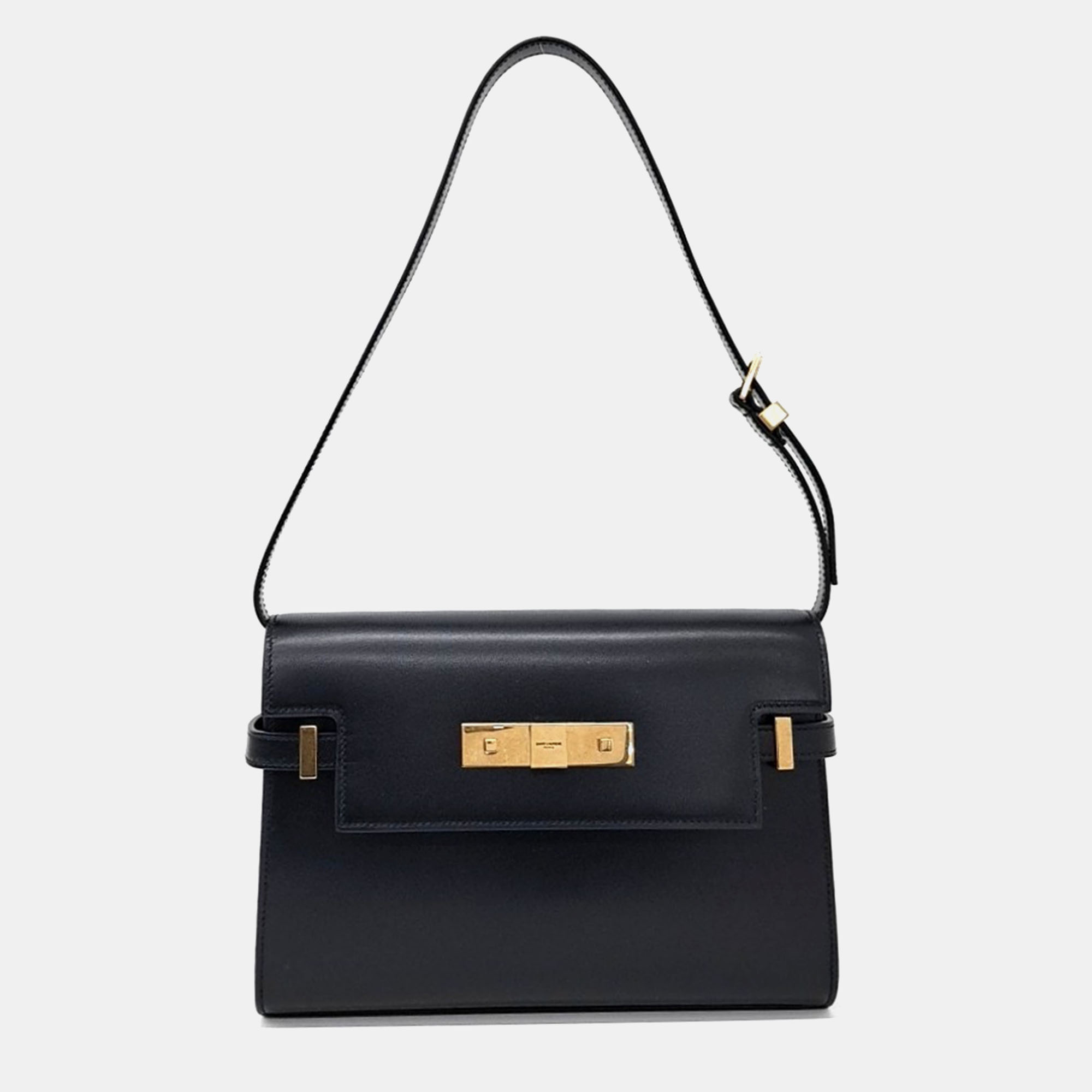 

Saint Laurent Paris Manhattan Small Shoulder Bag, Black
