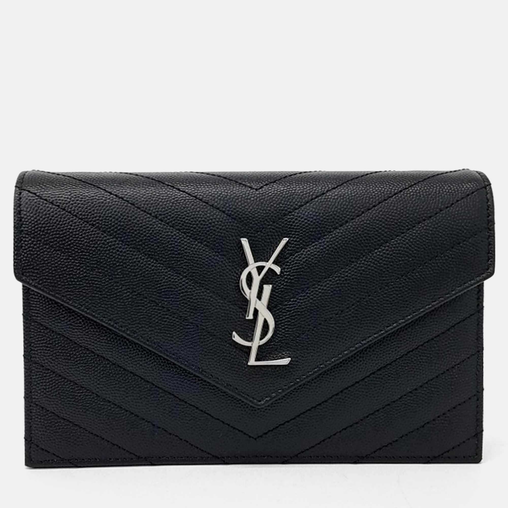 

Saint Laurent Paris Black Leather Cassandra Mini Crossbody Bag