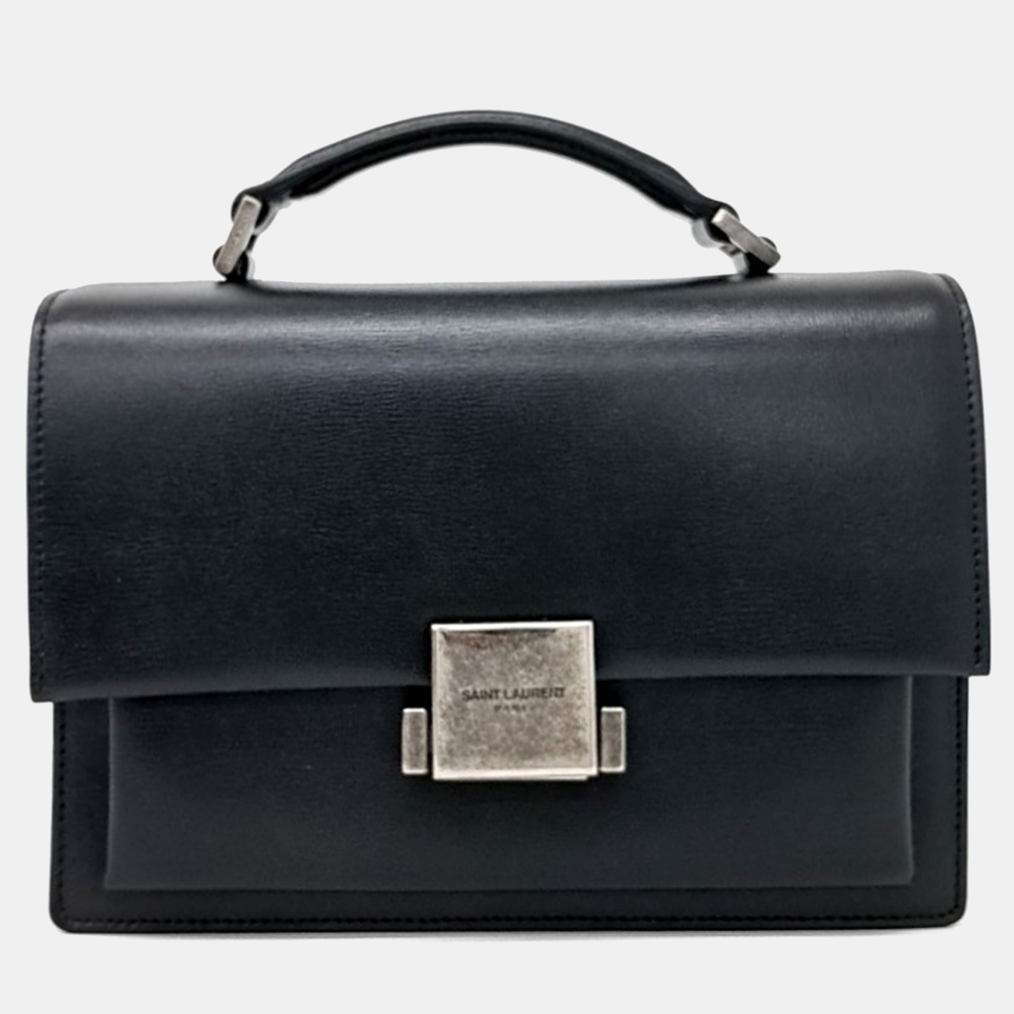 

Saint Laurent Paris Black Leather Bellechasse Bag