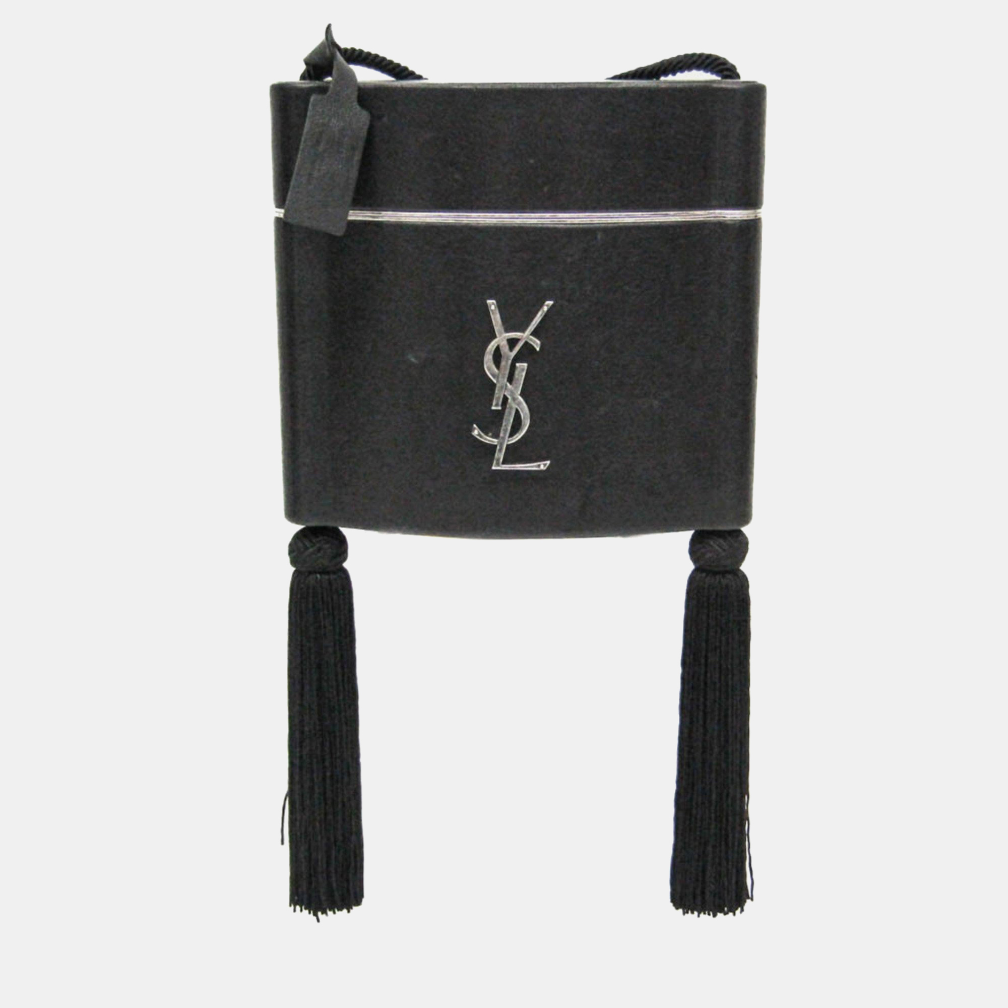 

Yves Saint Laurent Opium Leather Shoulder Bag Black
