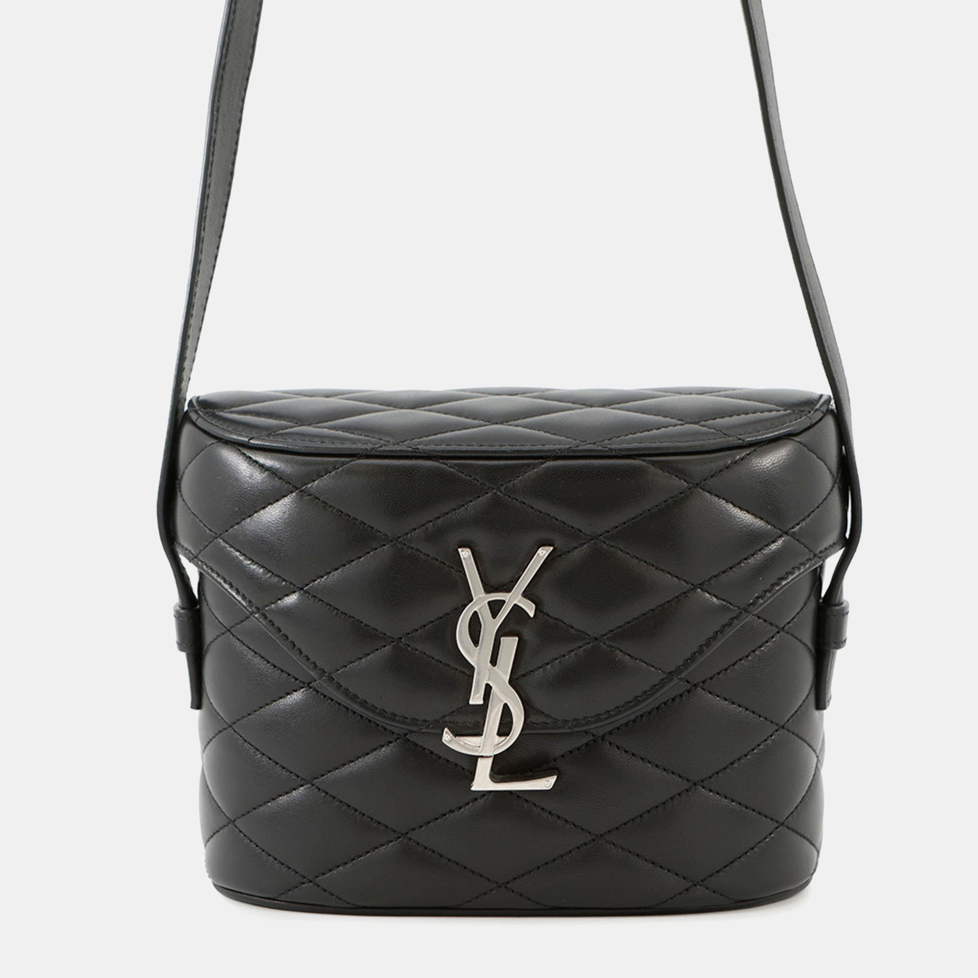 

Yves Saint Laurent Ysl June Box Shoulder Bag Black.