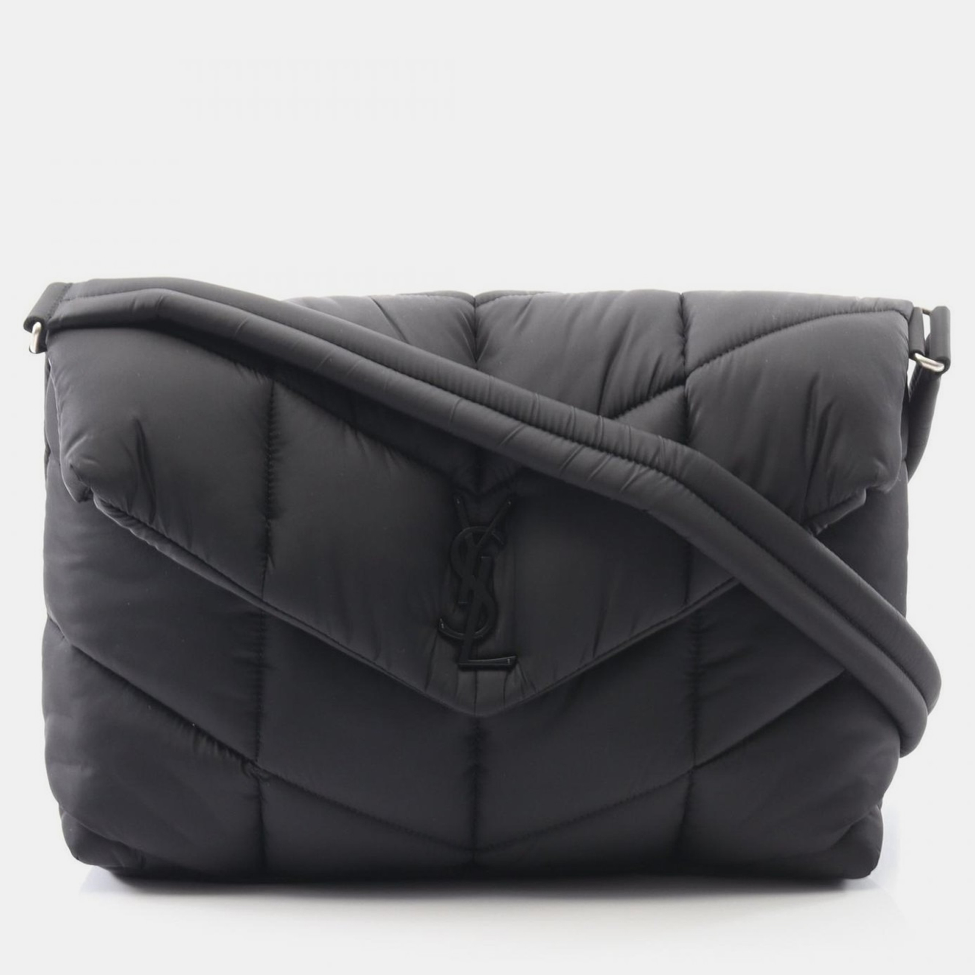 

Saint Laurent Paris Puffer Quilted Black Nylon Shoulder Bag