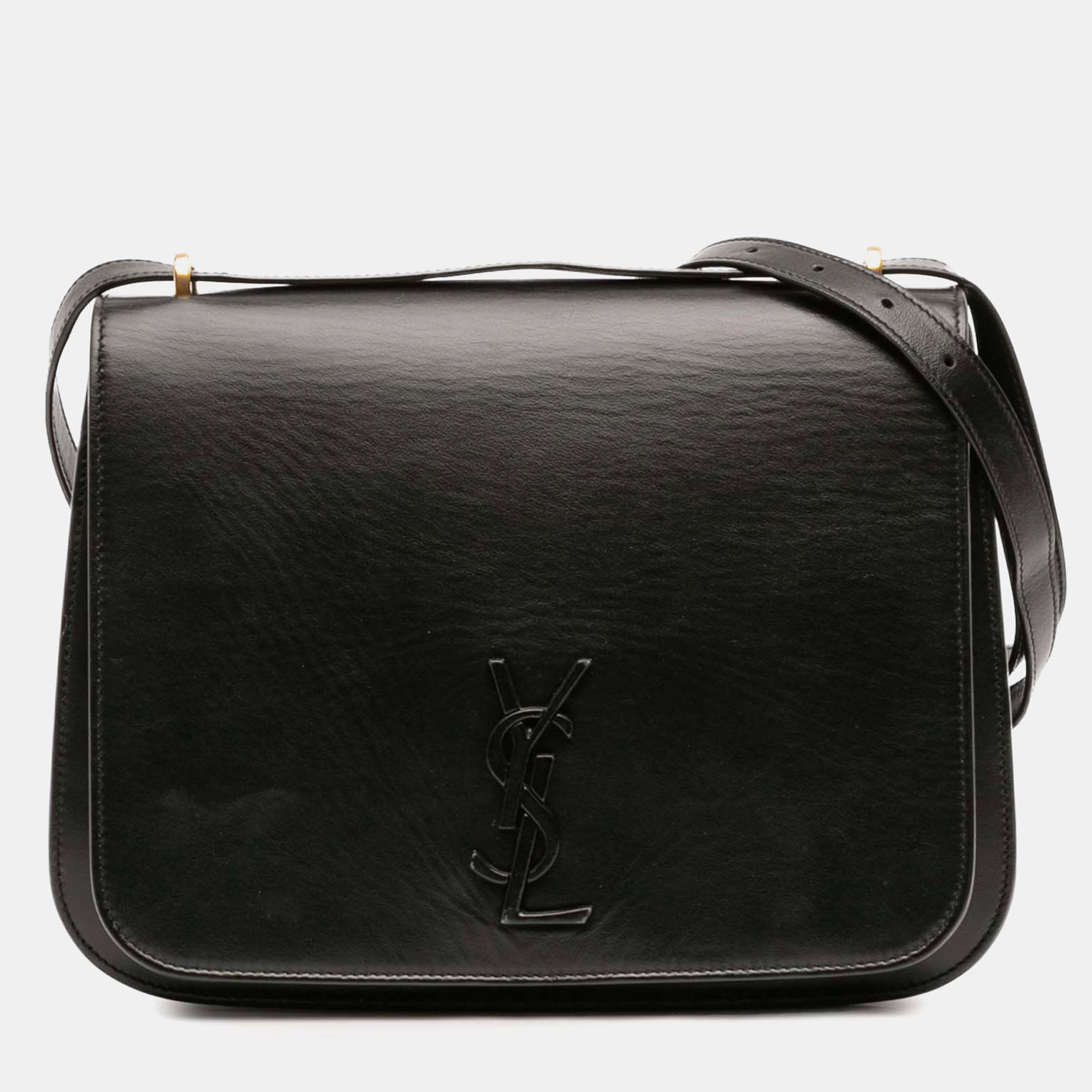 

Saint Laurent Paris Black Medium Smooth Calfskin Spontini Crossbody