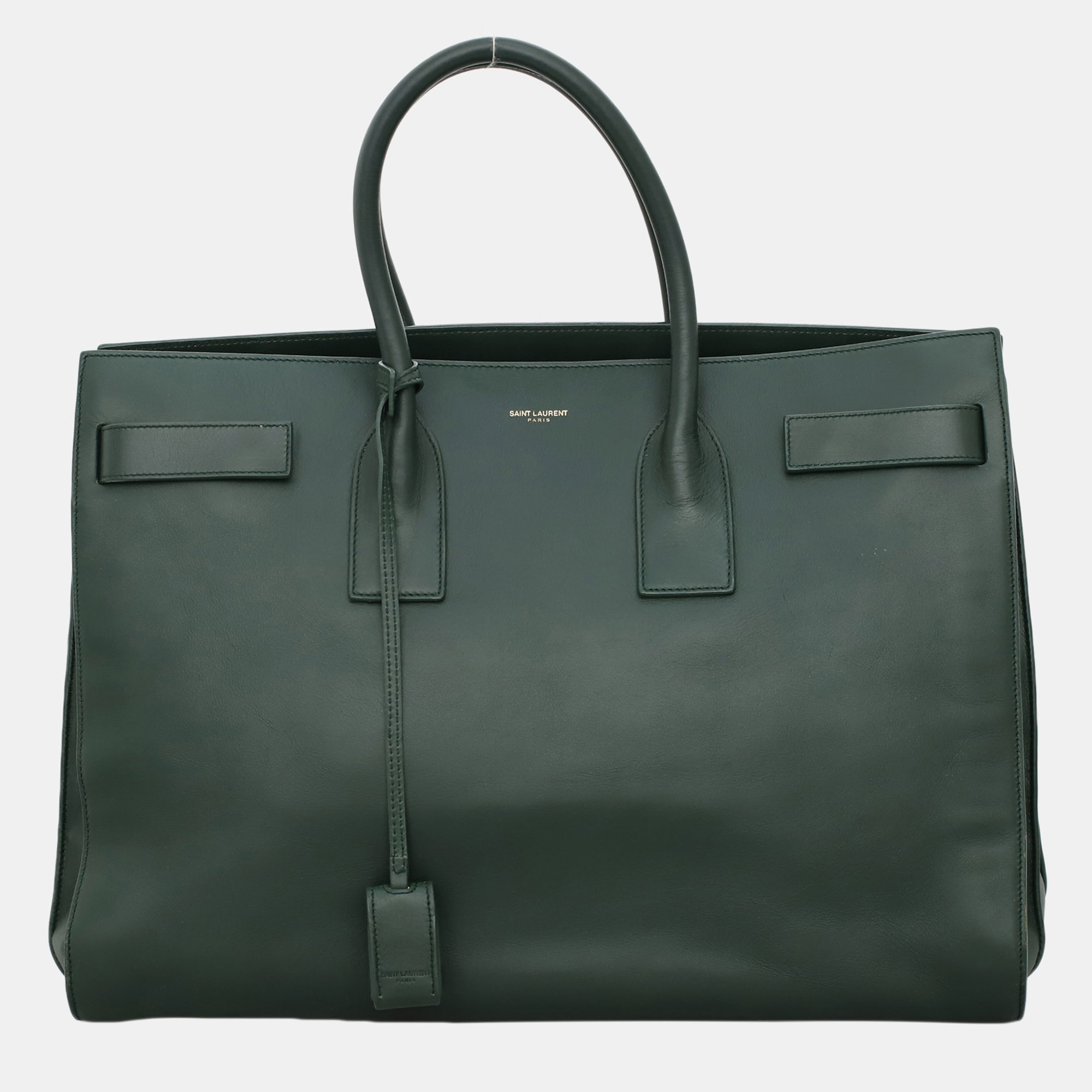 

Saint Laurent Paris Large Sac De Jour Bag, Green
