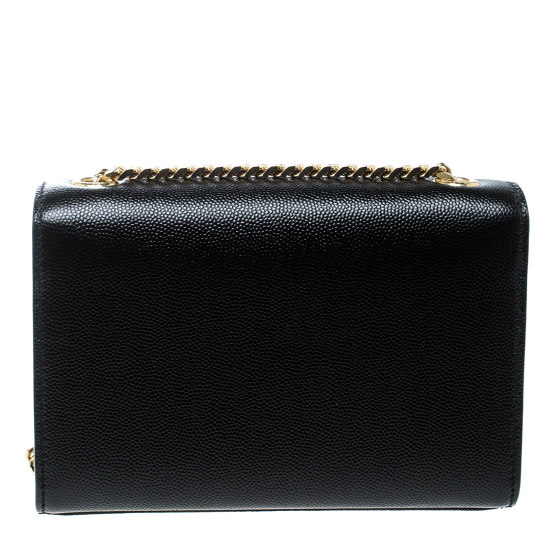 SAINT LAURENT Kate small leather shoulder bag BLACK – Top Quality