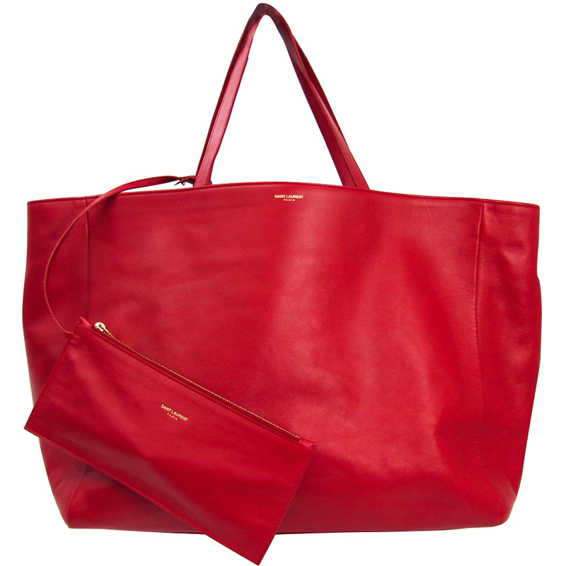 Saint Laurent Handbags Red