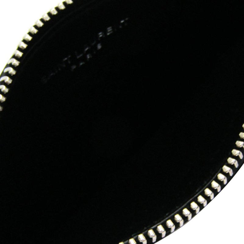 

Saint Laurent Paris Black Leather Wallet