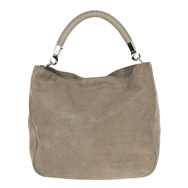 مملوكة مسبقًا Saint Laurent Paris Stingray-Handle Roady Hobo