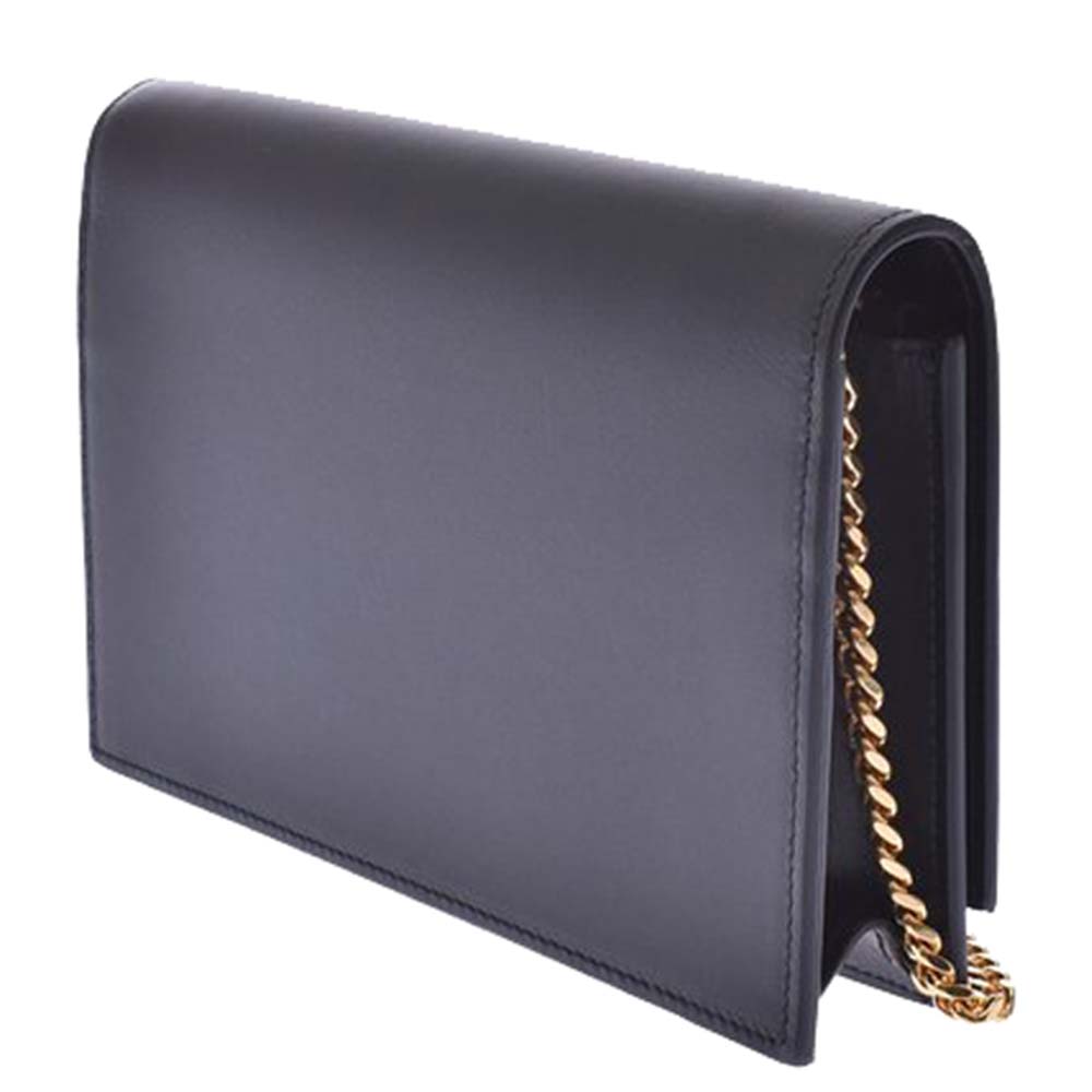 

Saint Laurent Paris Black Leather Kate Shoulder Bag