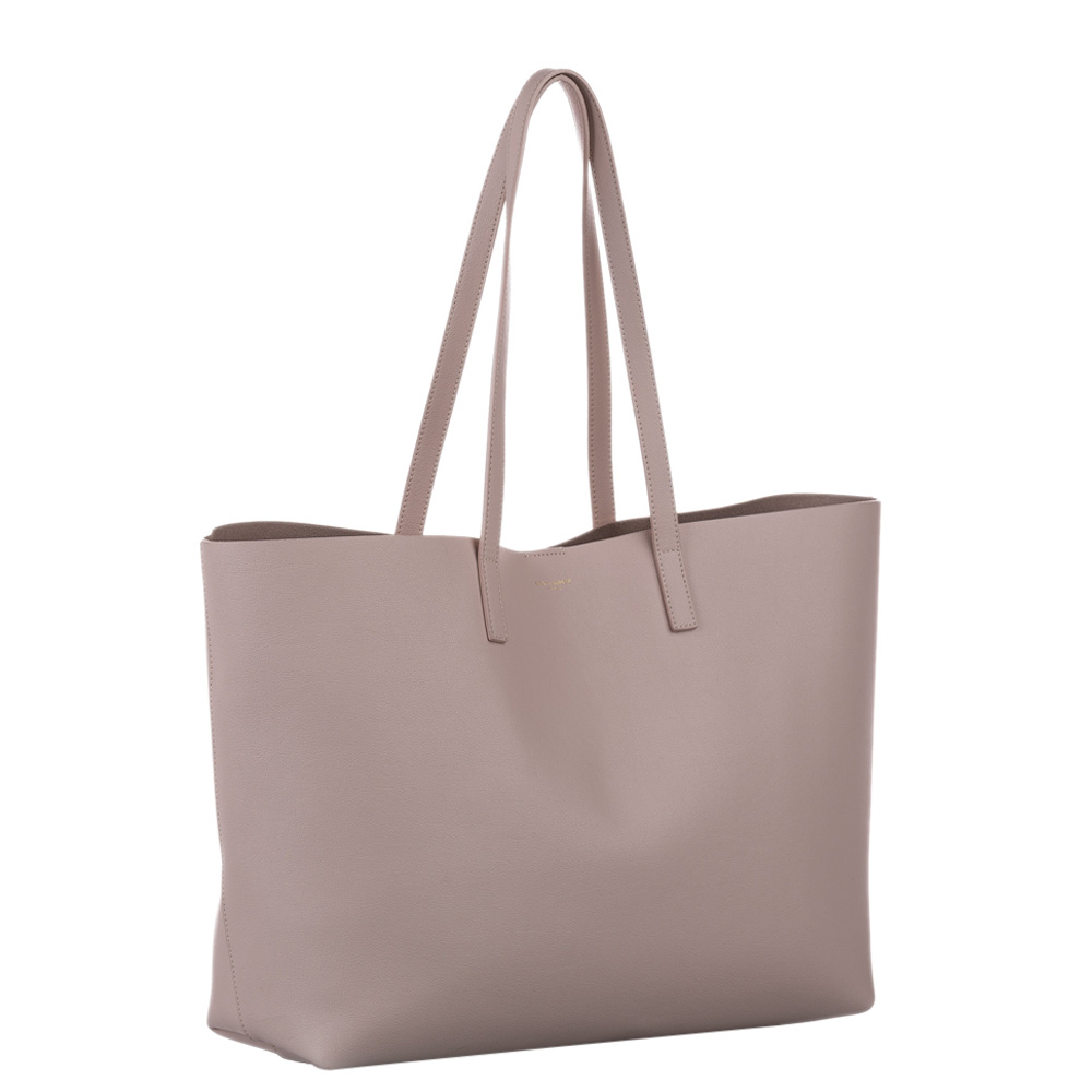 

Saint Laurent Paris Pink Leather East-West Tote Bag