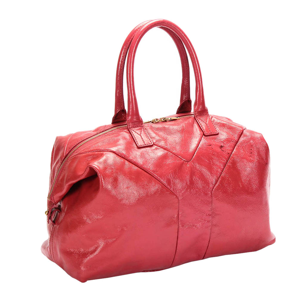 

Saint Laurent Paris Red Leather Easy Y Bag