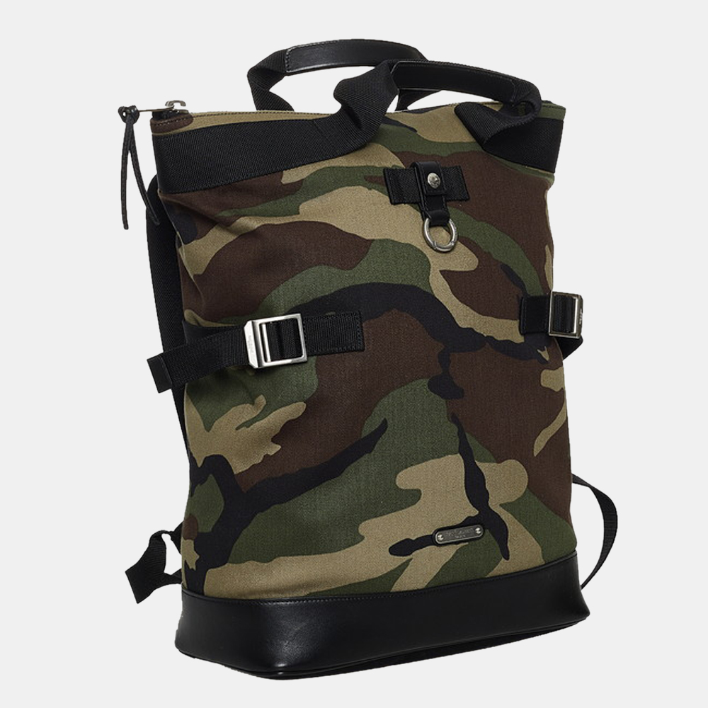 

Saint Laurent Paris Multicolor Canvas Camouflage Backpack