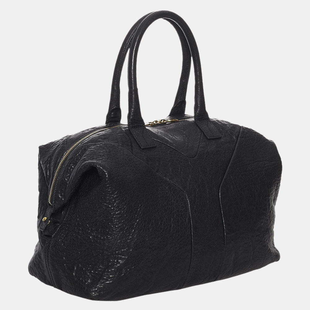 

Saint Laurent Paris Black Easy Y Leather Tote Bag