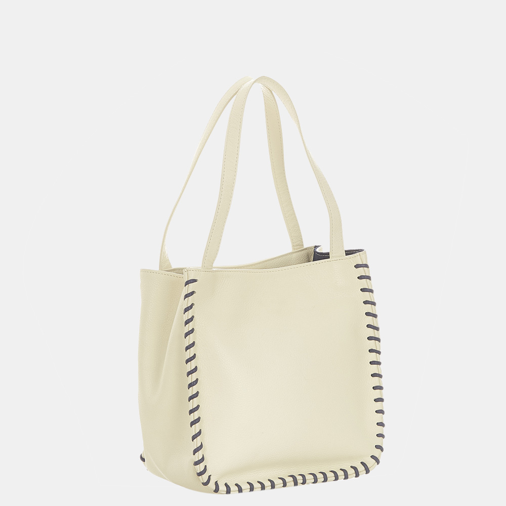

Saint Laurent Paris White Leather Shoulder Bag