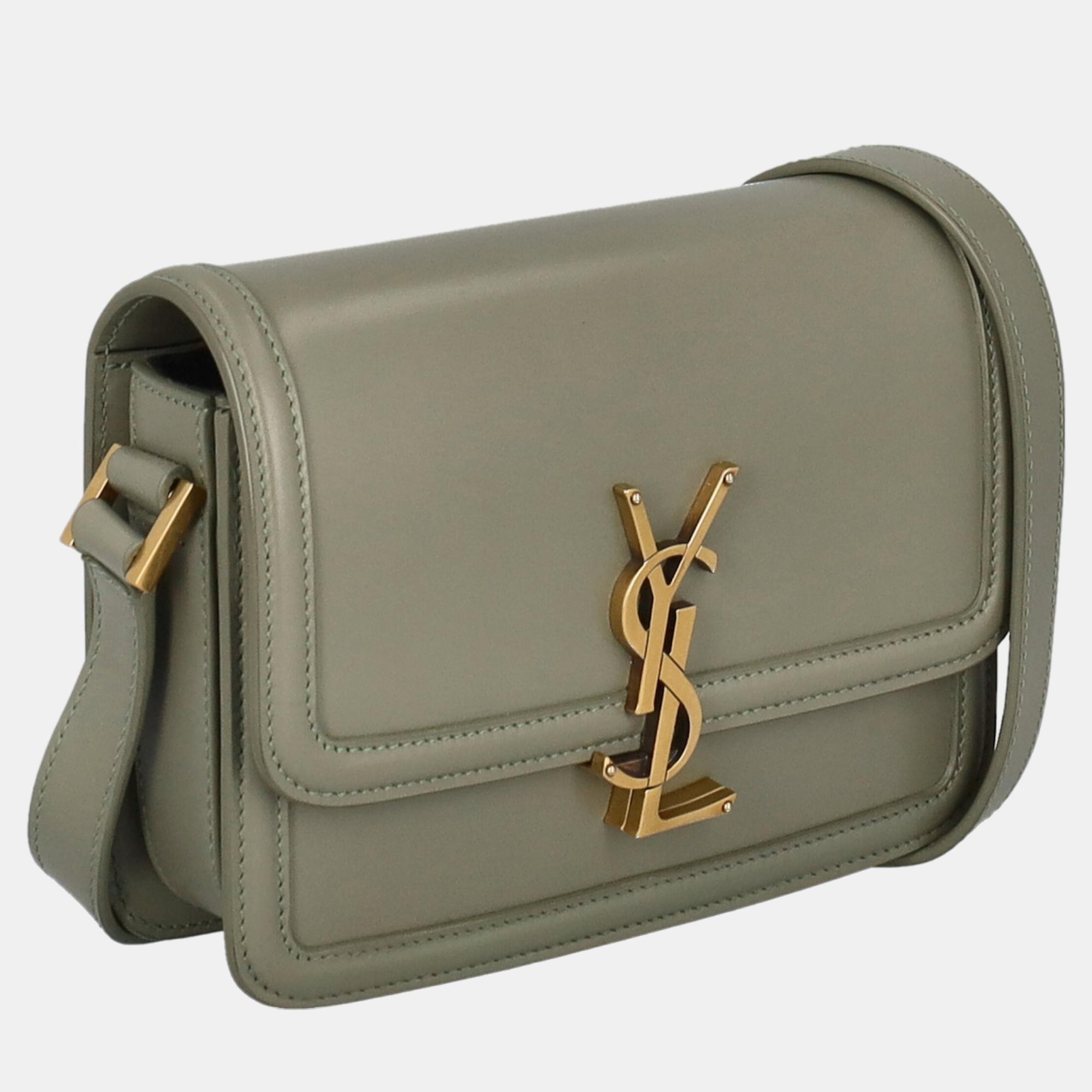 

Saint Laurent Women's Leather Shoulder Bag - Green